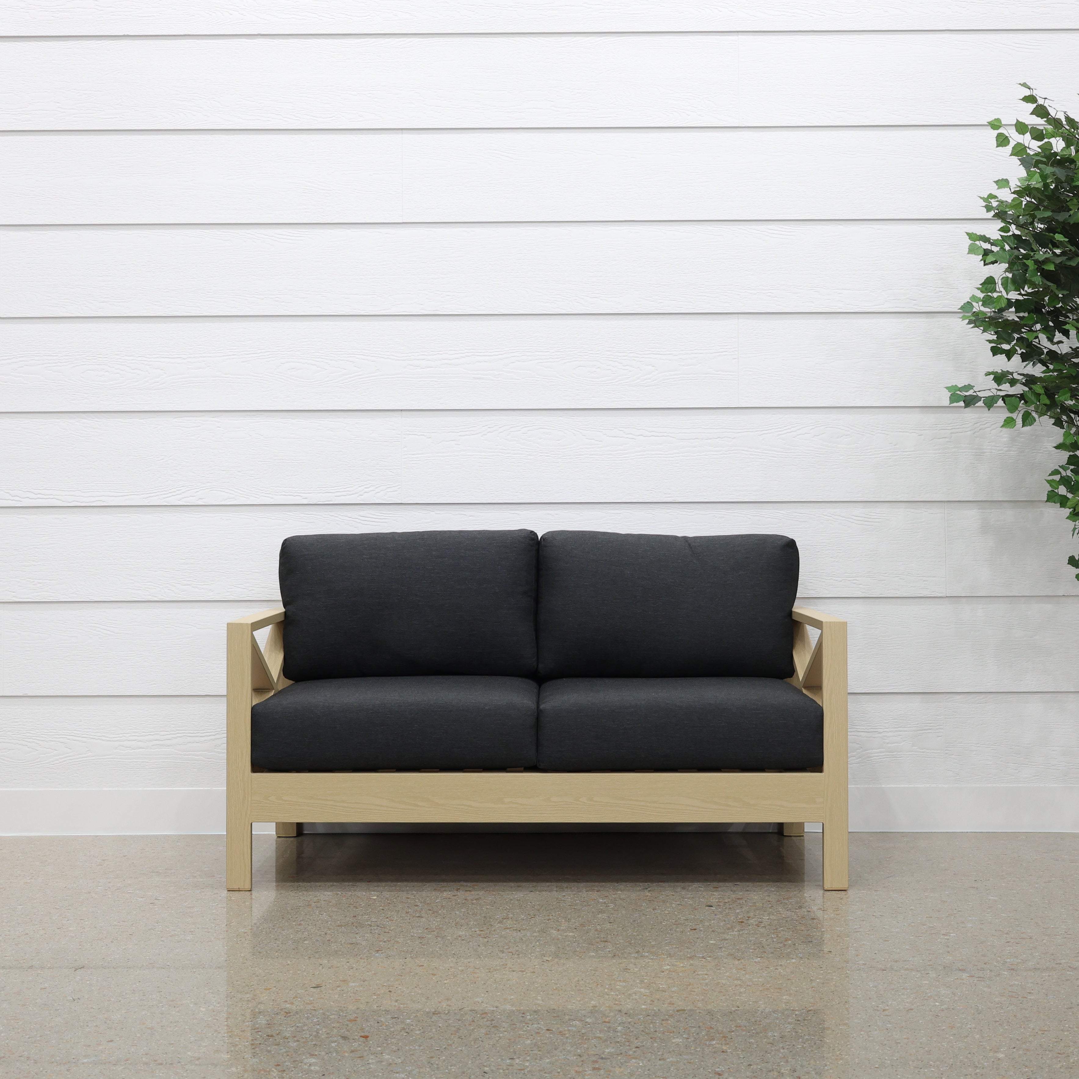 Kingscliff Loveseat - Natural Light Oak