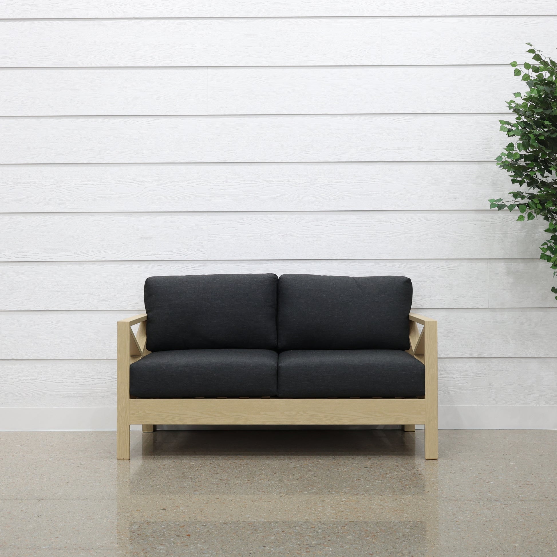 Kingscliff Loveseat - Natural Light Oak