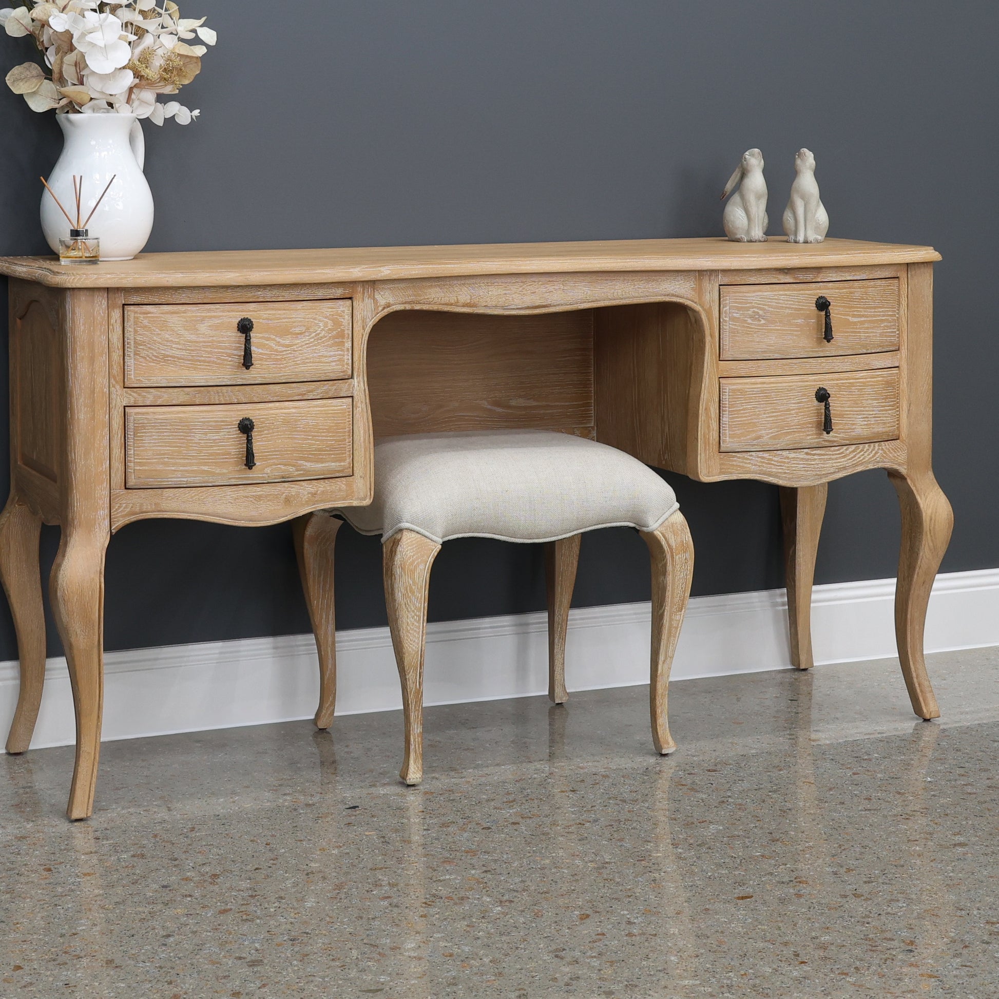 Mt Eden Fabric Stool