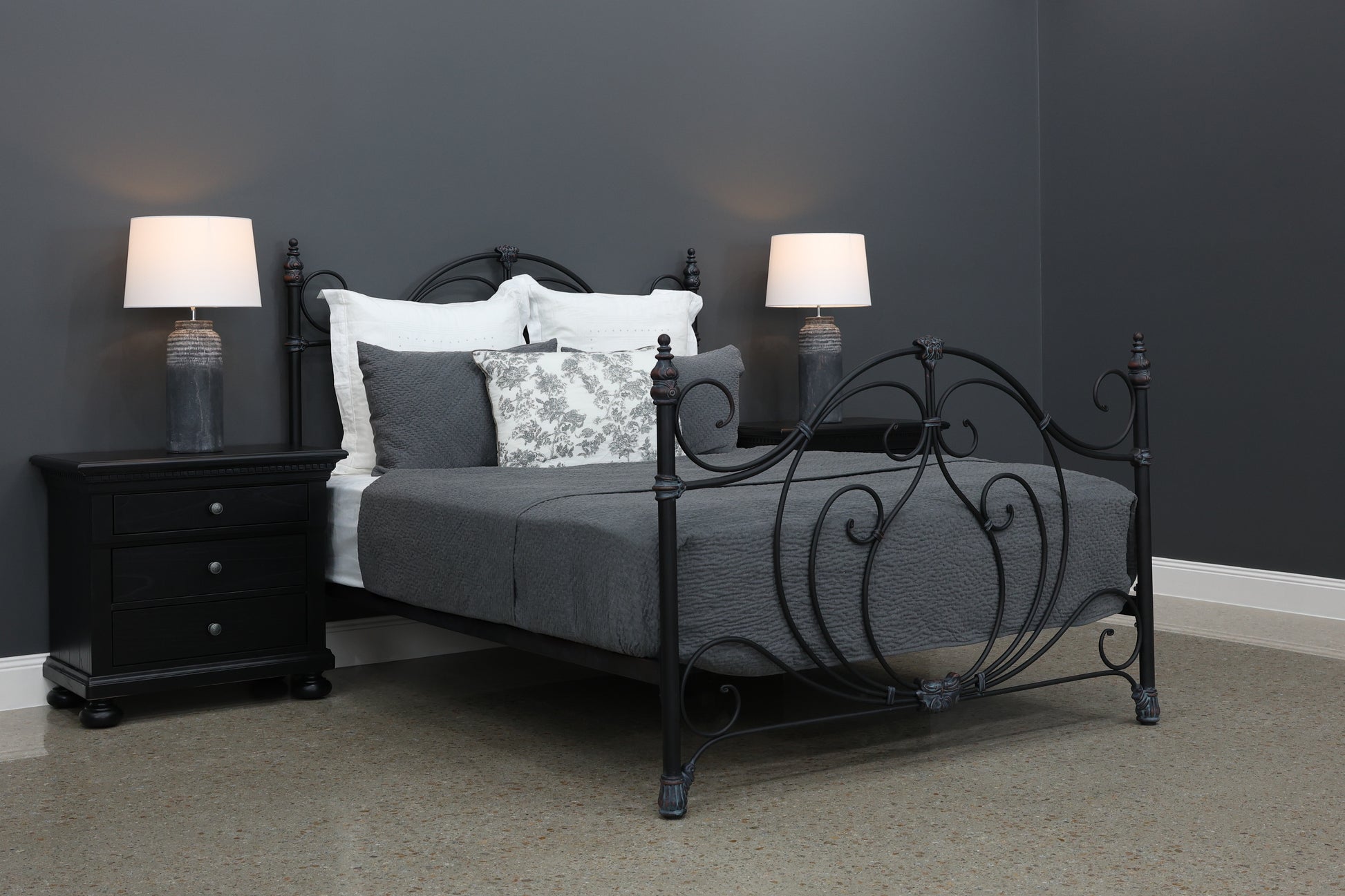 Mitchell Wrought Iron Bed