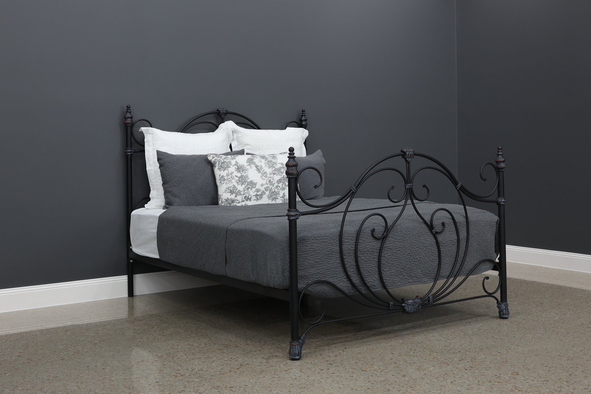 Mitchell Wrought Iron Bed
