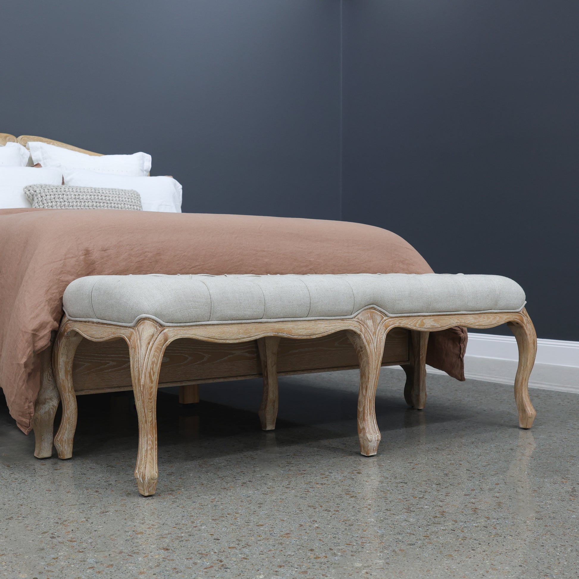 Mt Eden Upholstered Bench Seat