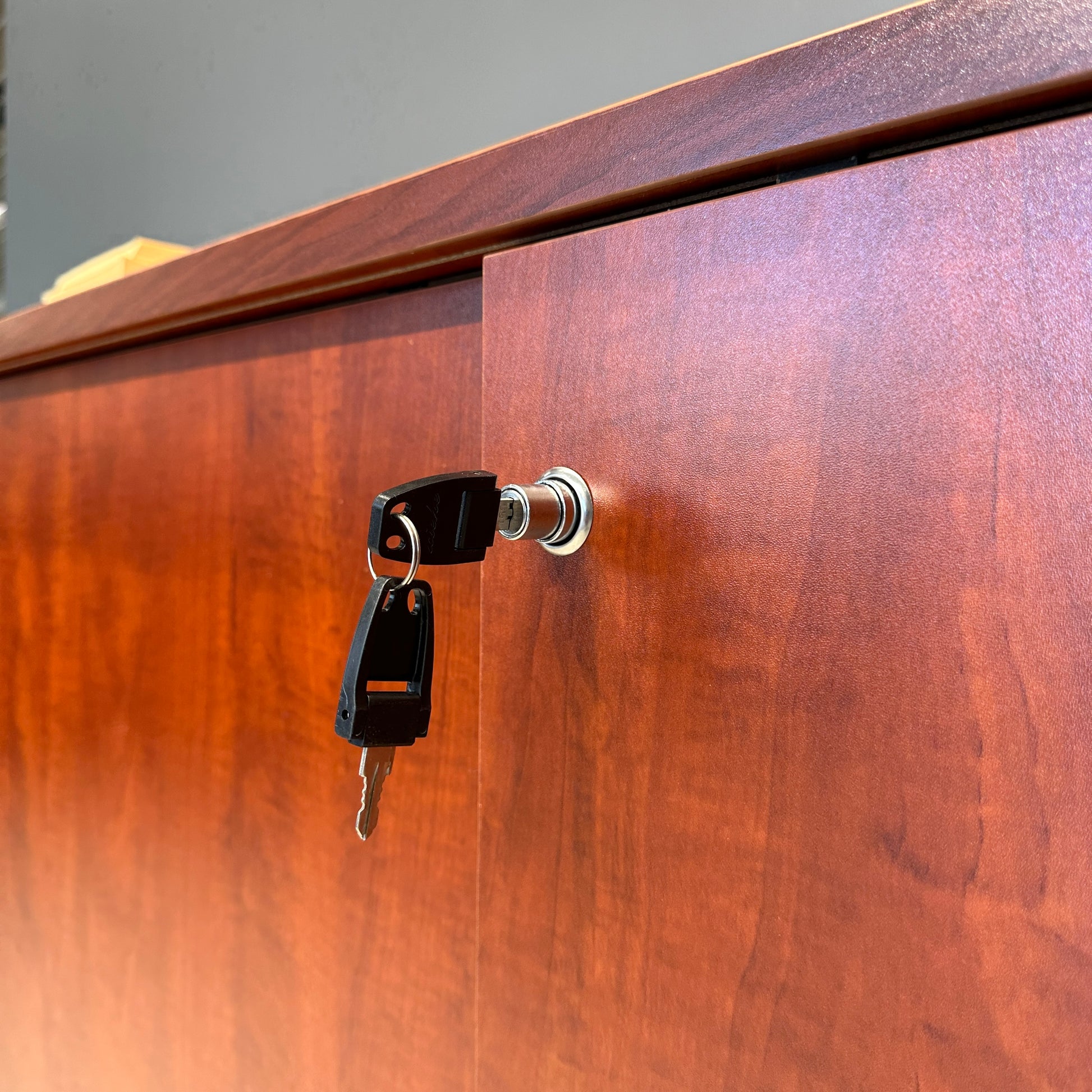 Performance 1800 Sliding Door Buffet - Red Gum/ Charcoal