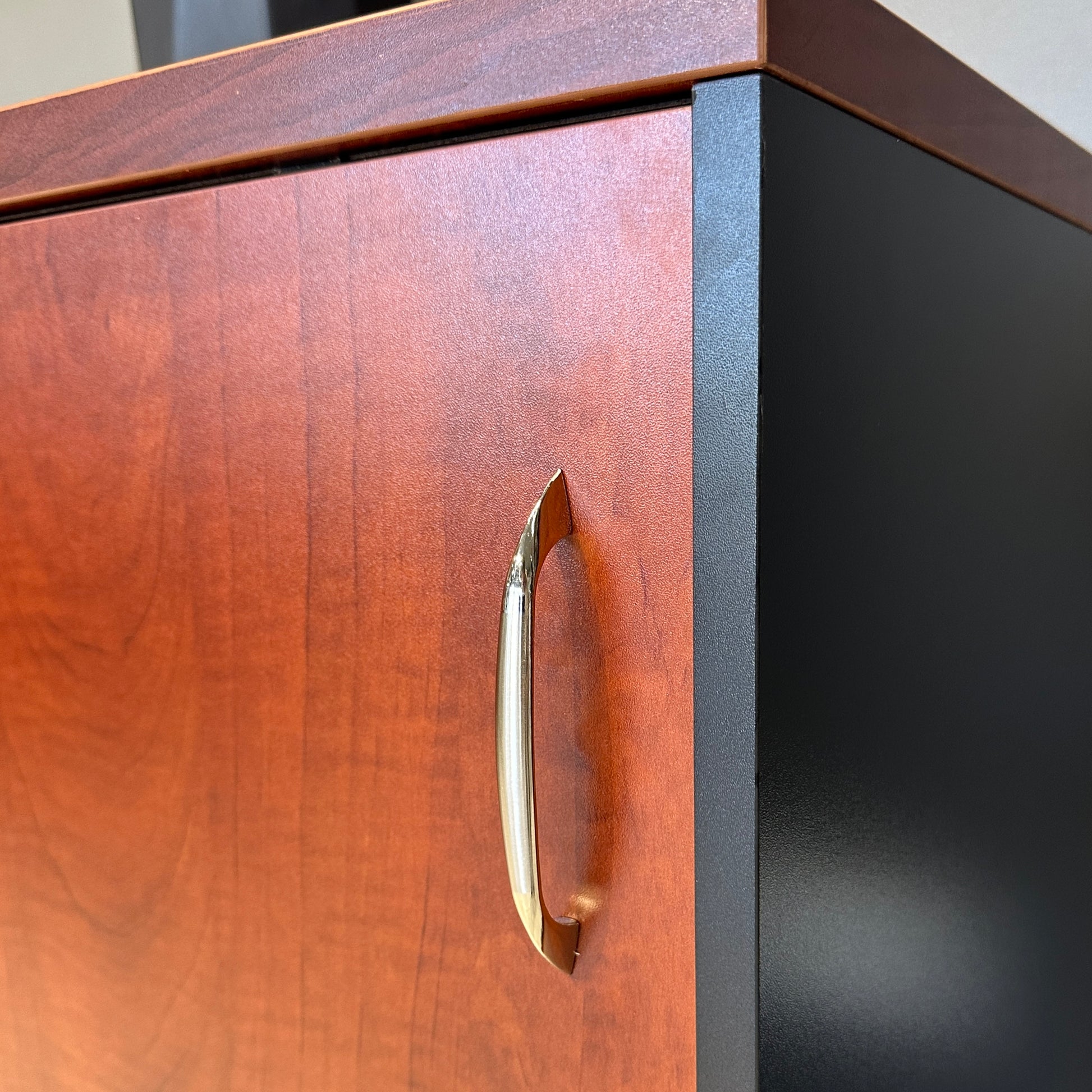 Performance 1800 Sliding Door Buffet - Red Gum/ Charcoal