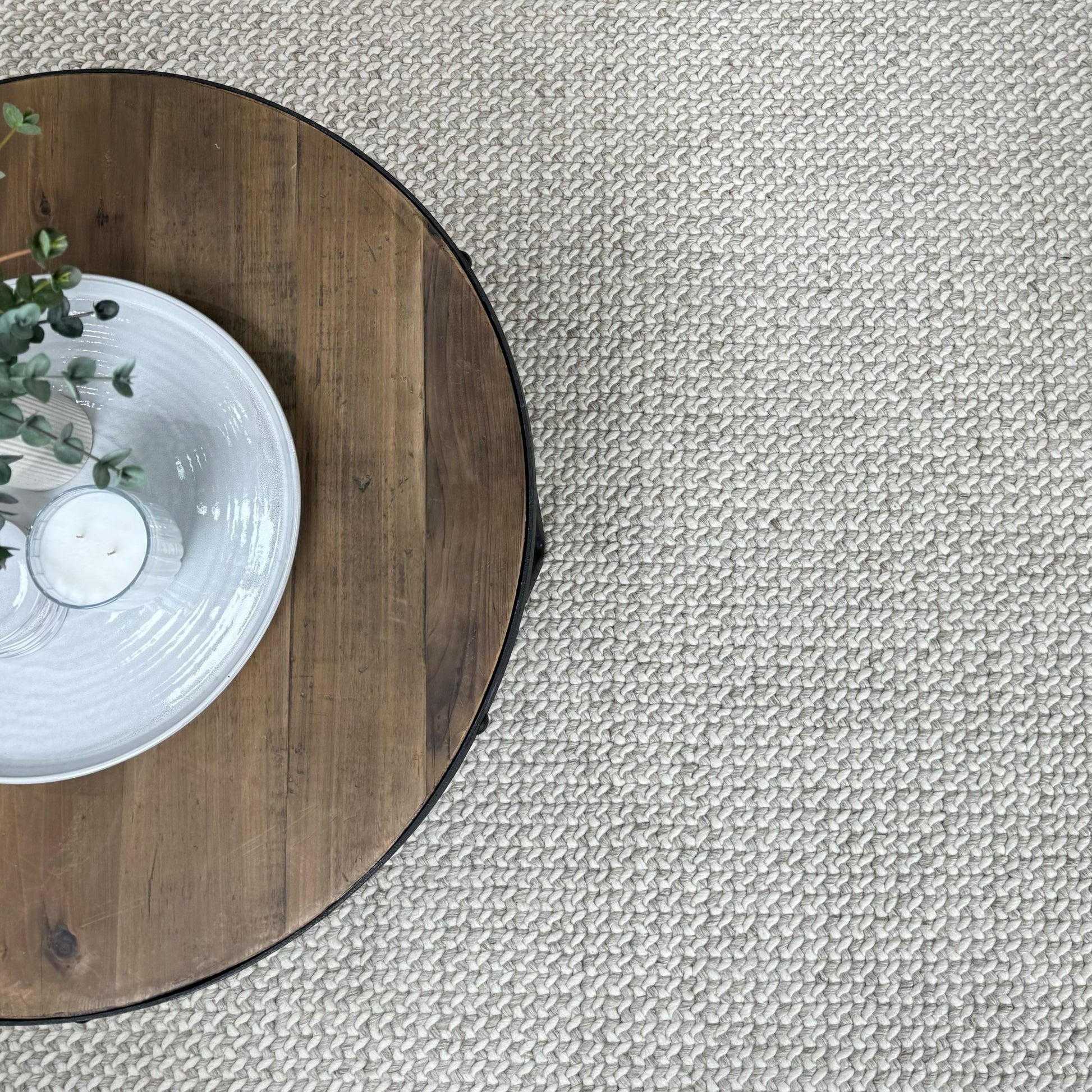 Hepburn Rug - Ivory Marled