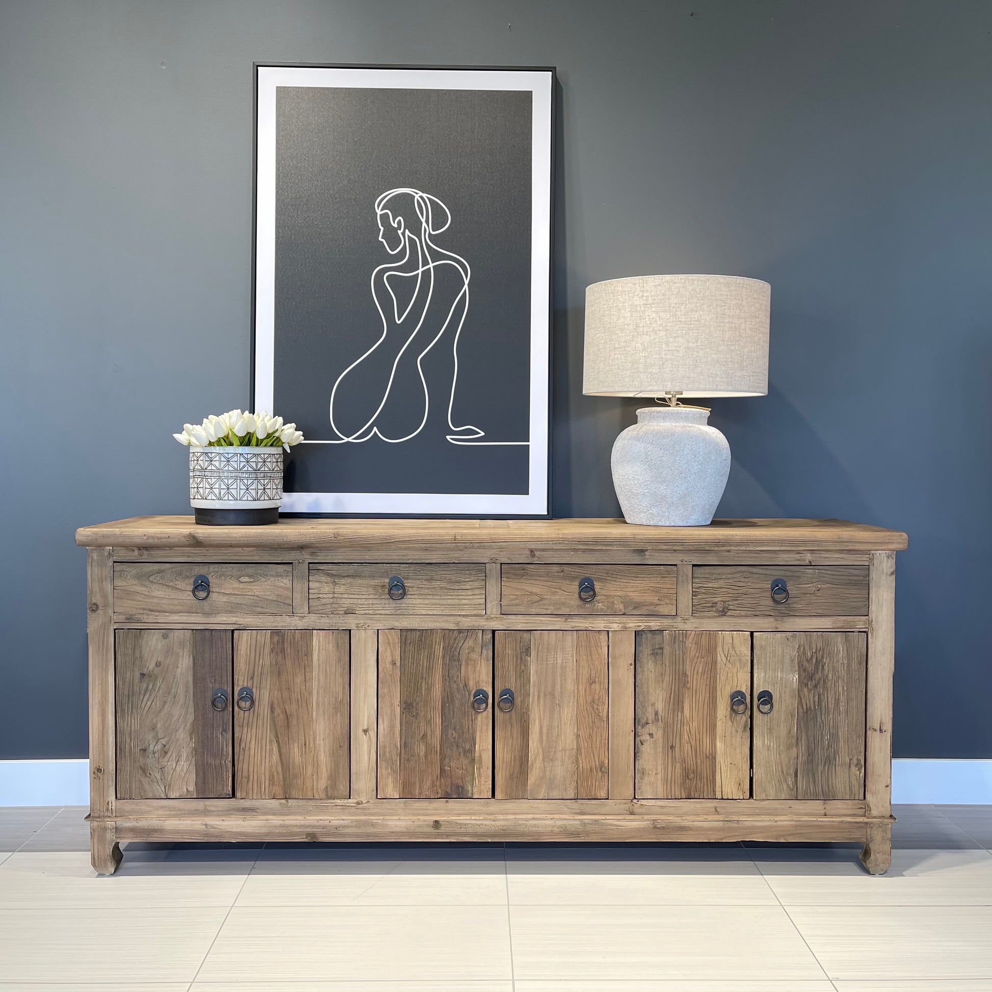 Eldorado Buffet w/ 4 Drawers & 6 Doors