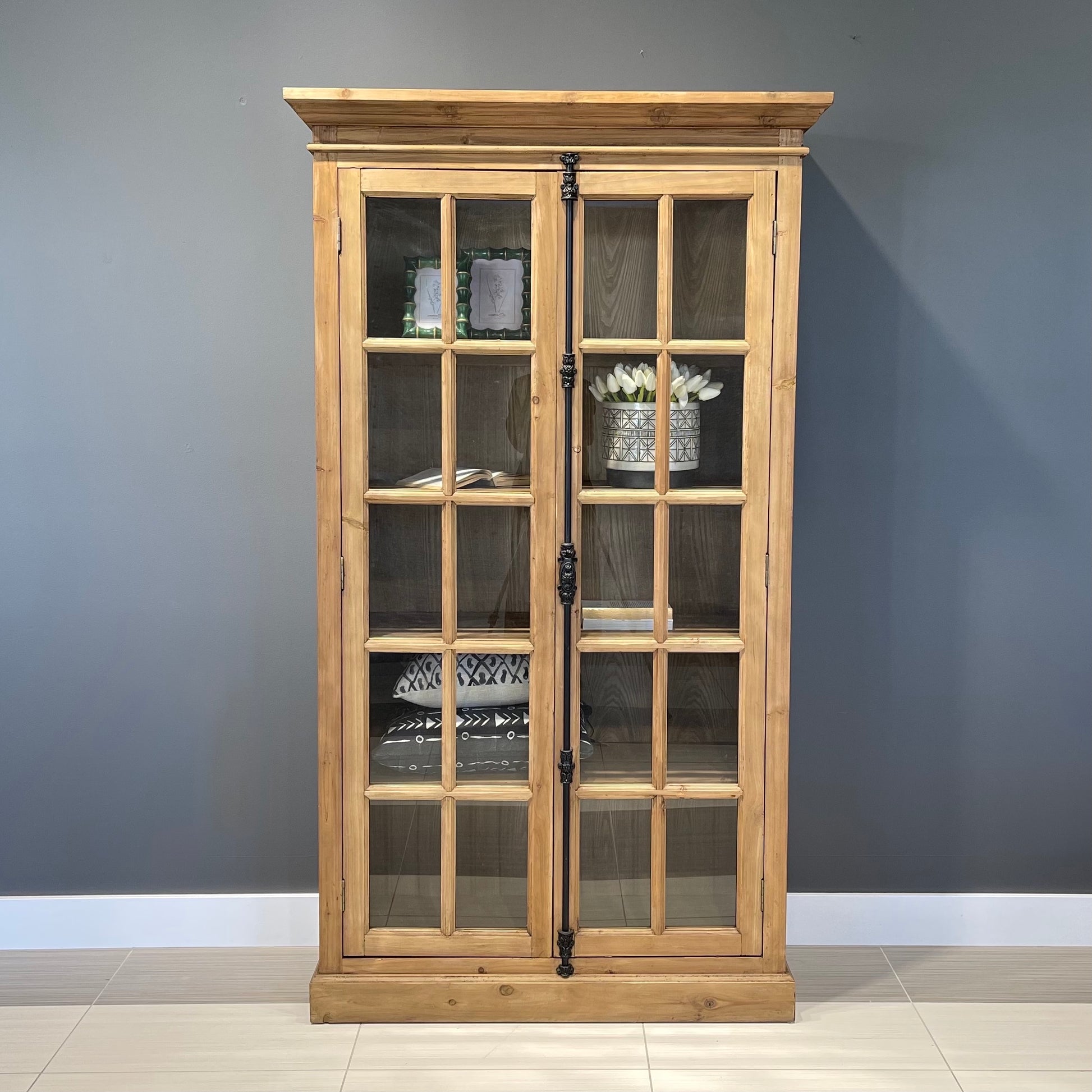 Hagrid Glass Door Display Cabinet