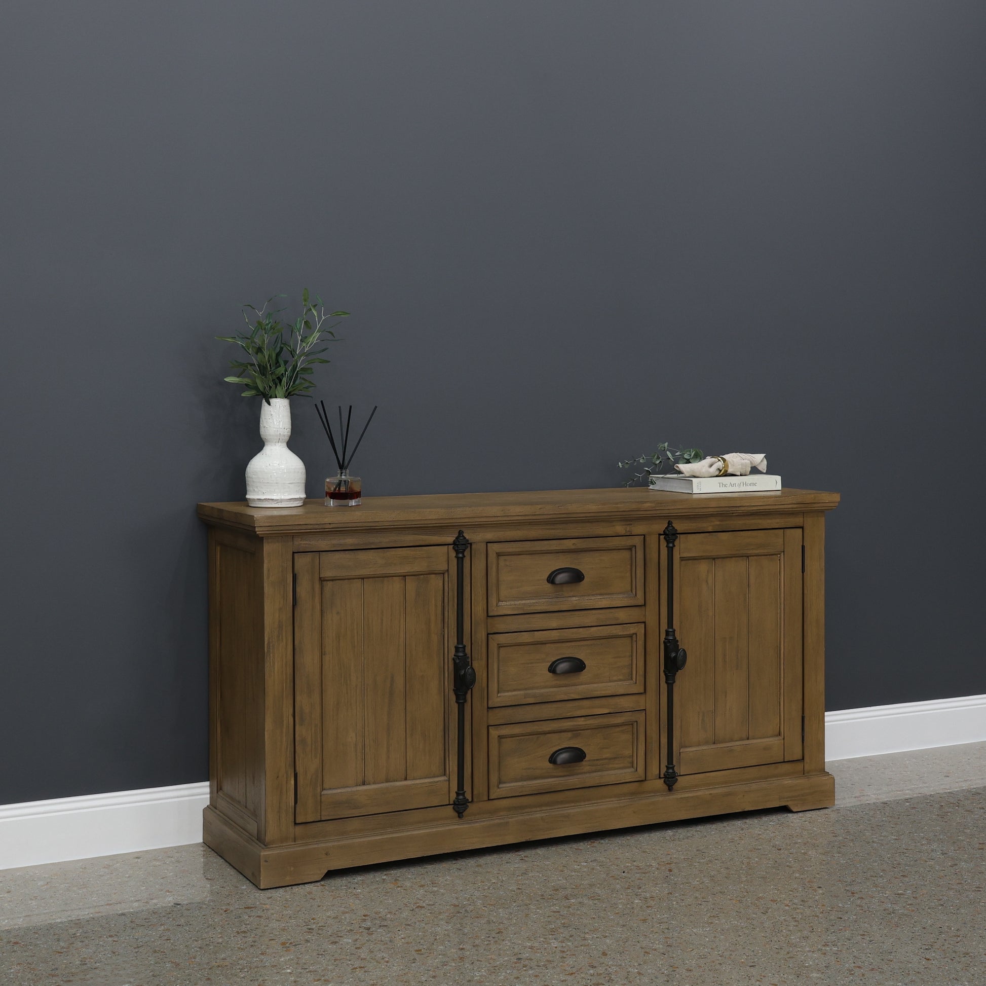 Macedon Buffet 2 Doors 3 Drawers