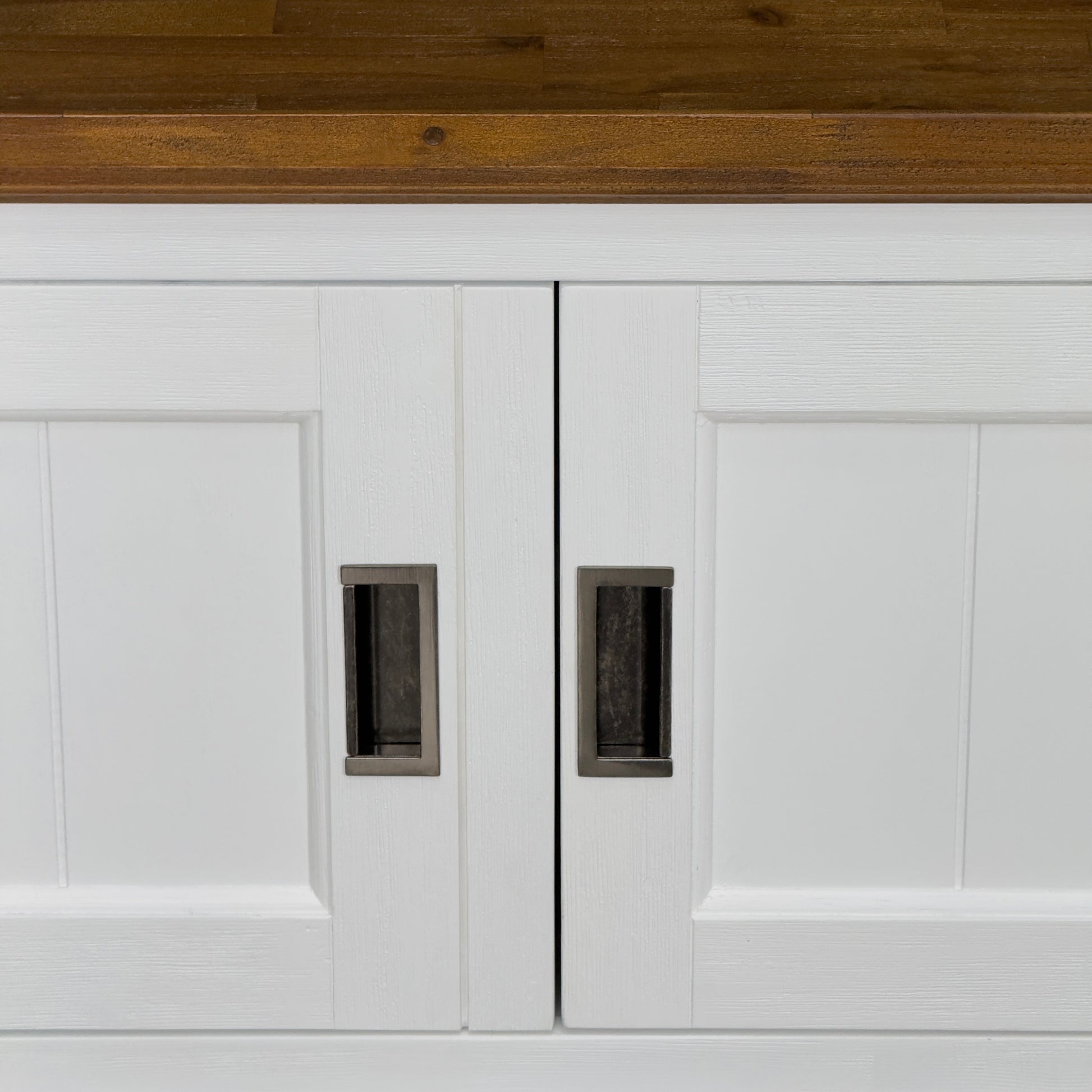 Provedore Two Tone Corner Tv Unit