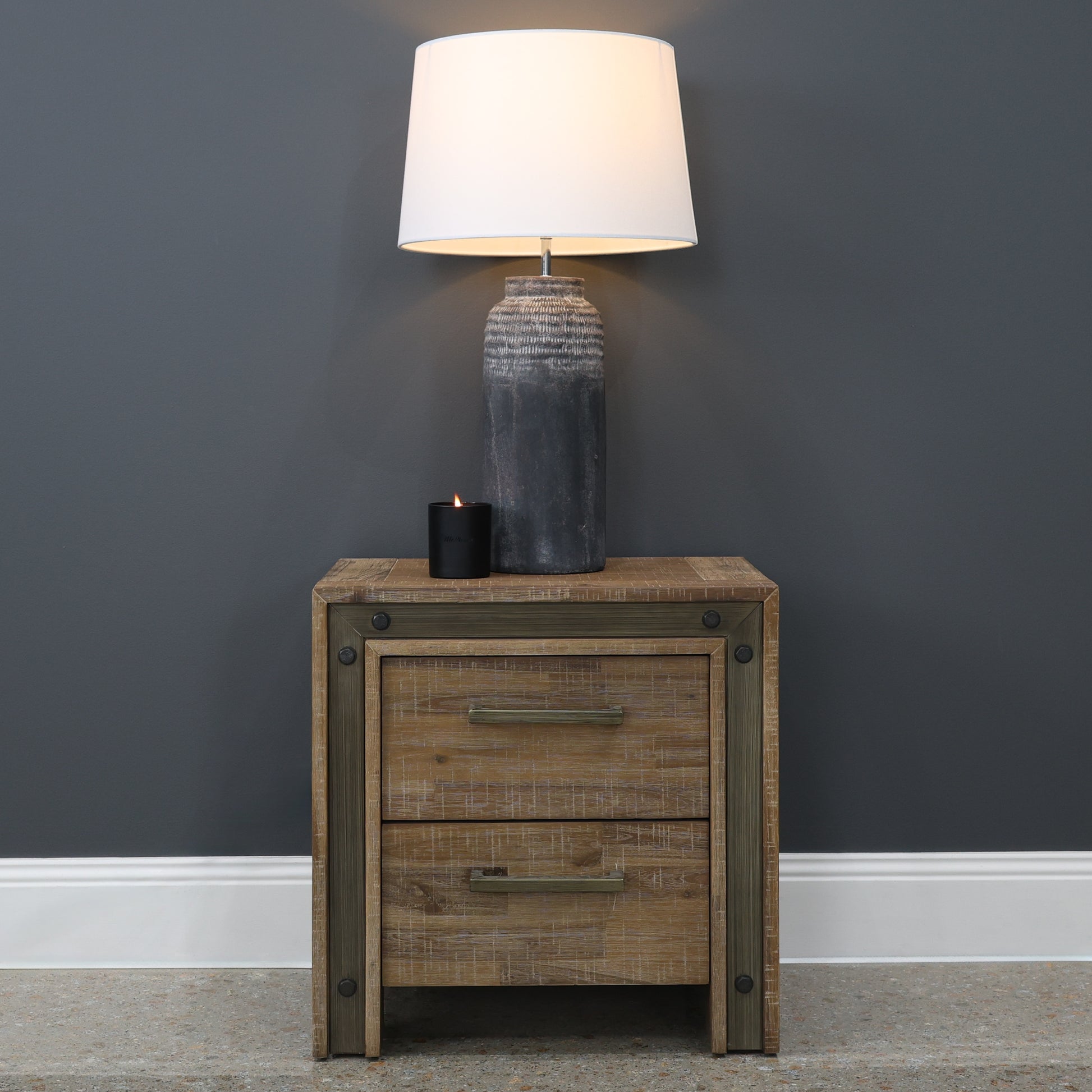Ballarat Bedside w/ 2 Drawers