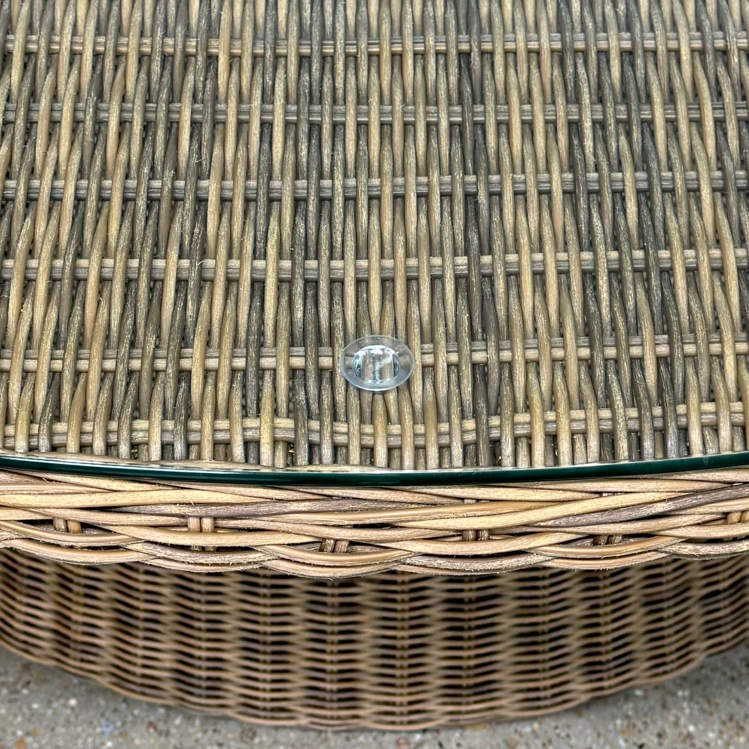 Mulwala 180cm Round Dining Table - Brushed Wheat