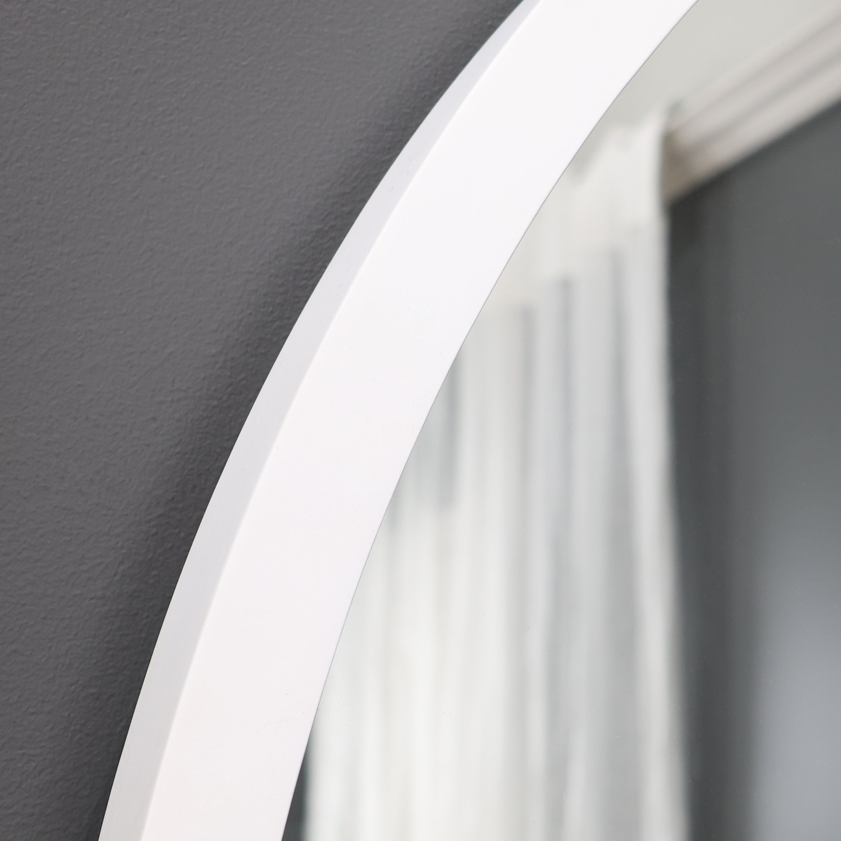 Sophia Arched Mirror - Large Matte White