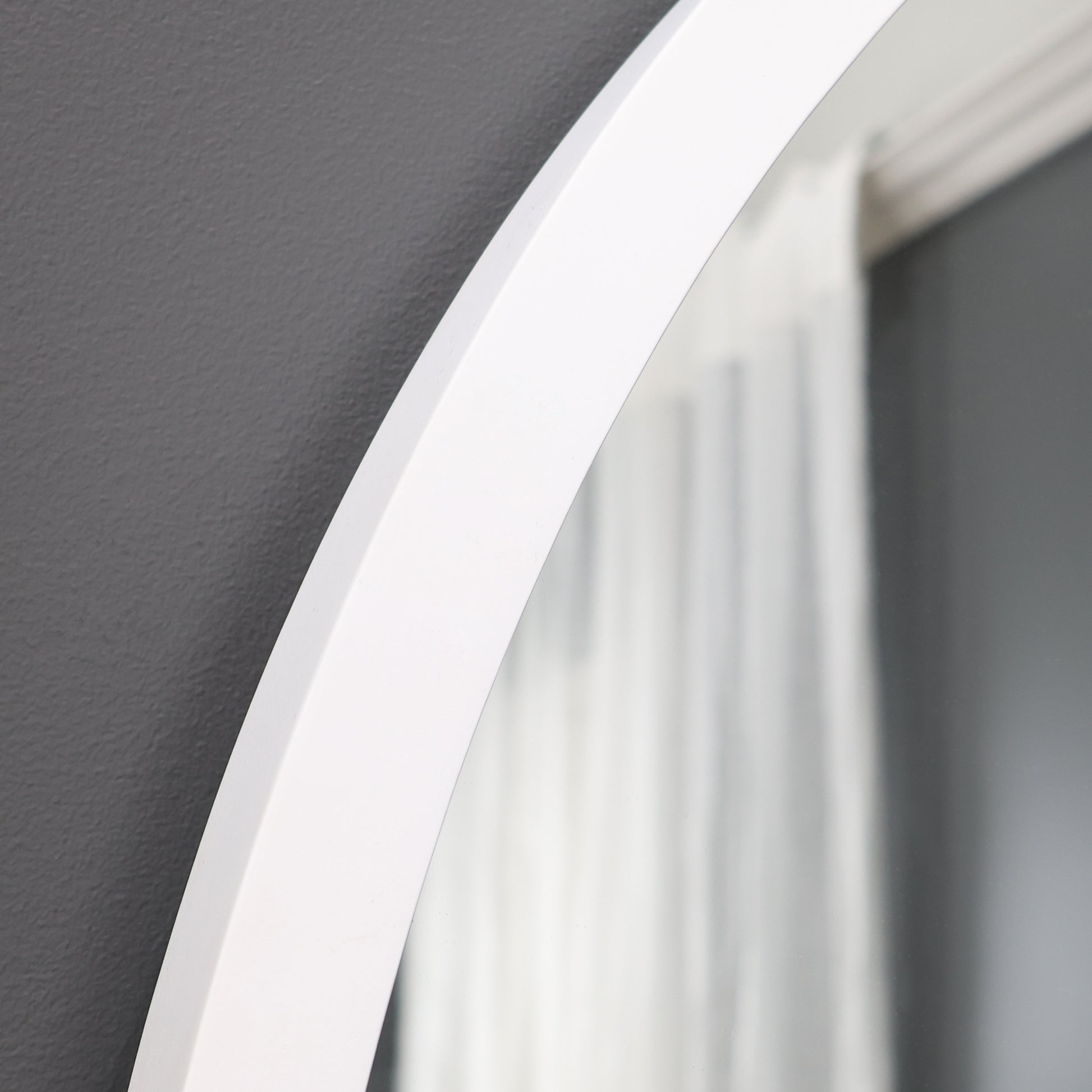 Sophia Arched Mirror - Large Matte White