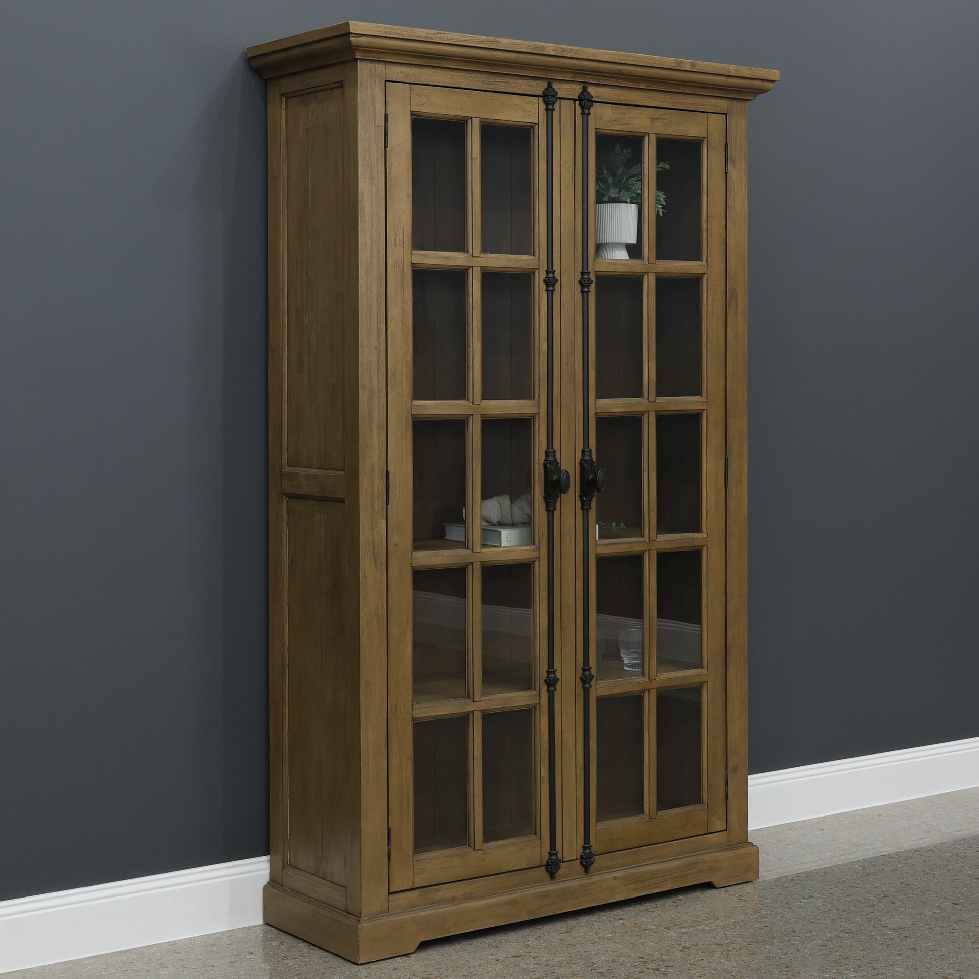 Macedon Vitrine 2 Glass Doors