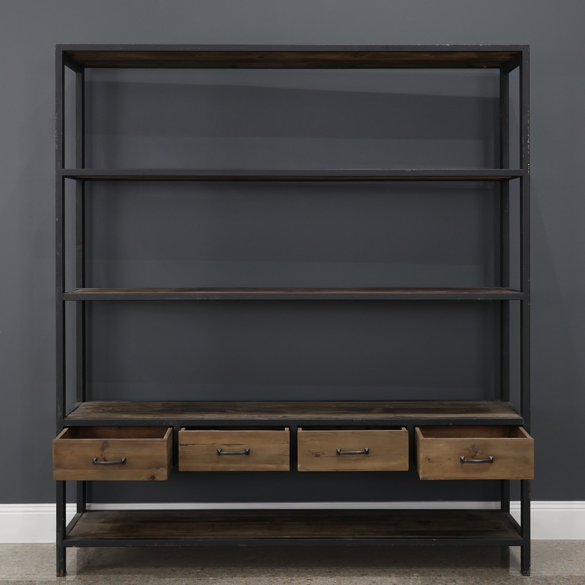 Hagrid Bookcase Large w/ 4 Drawers