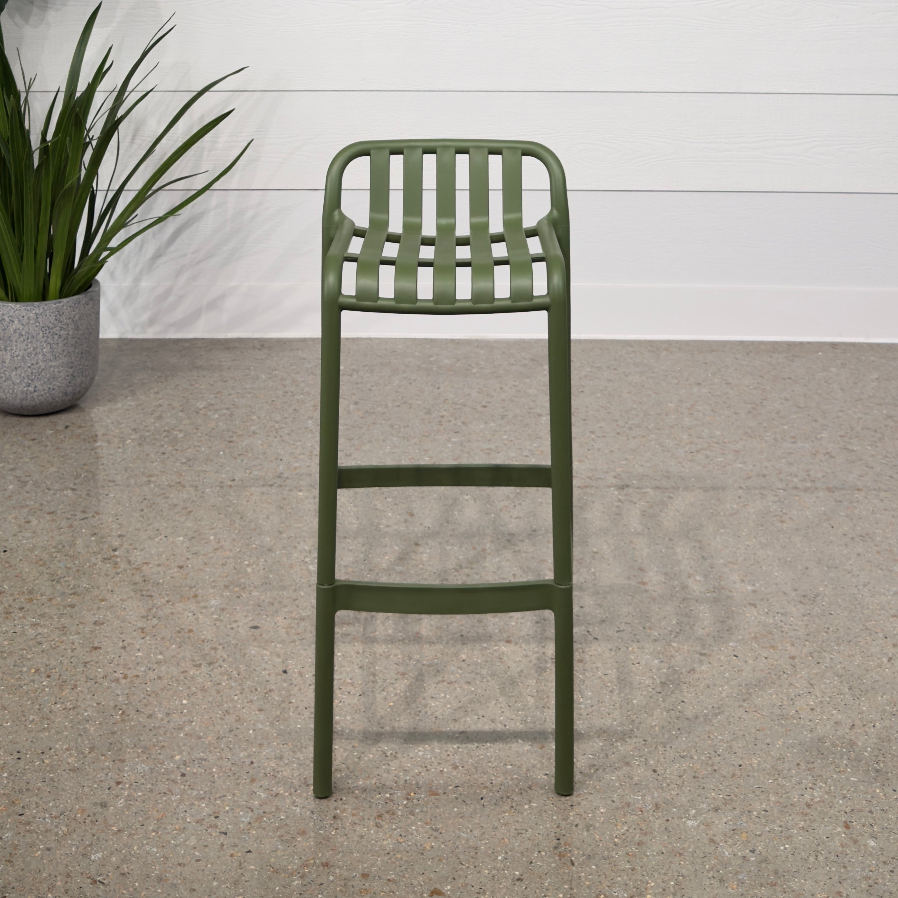 Roselle Bar Stool - Green