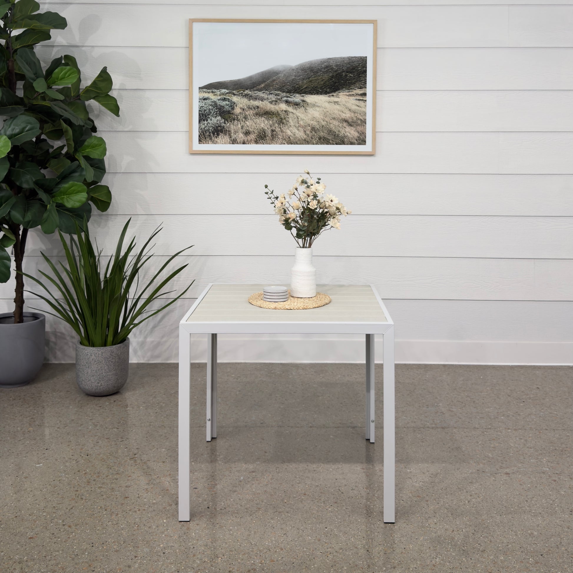 Newtown Square Dining Table - White