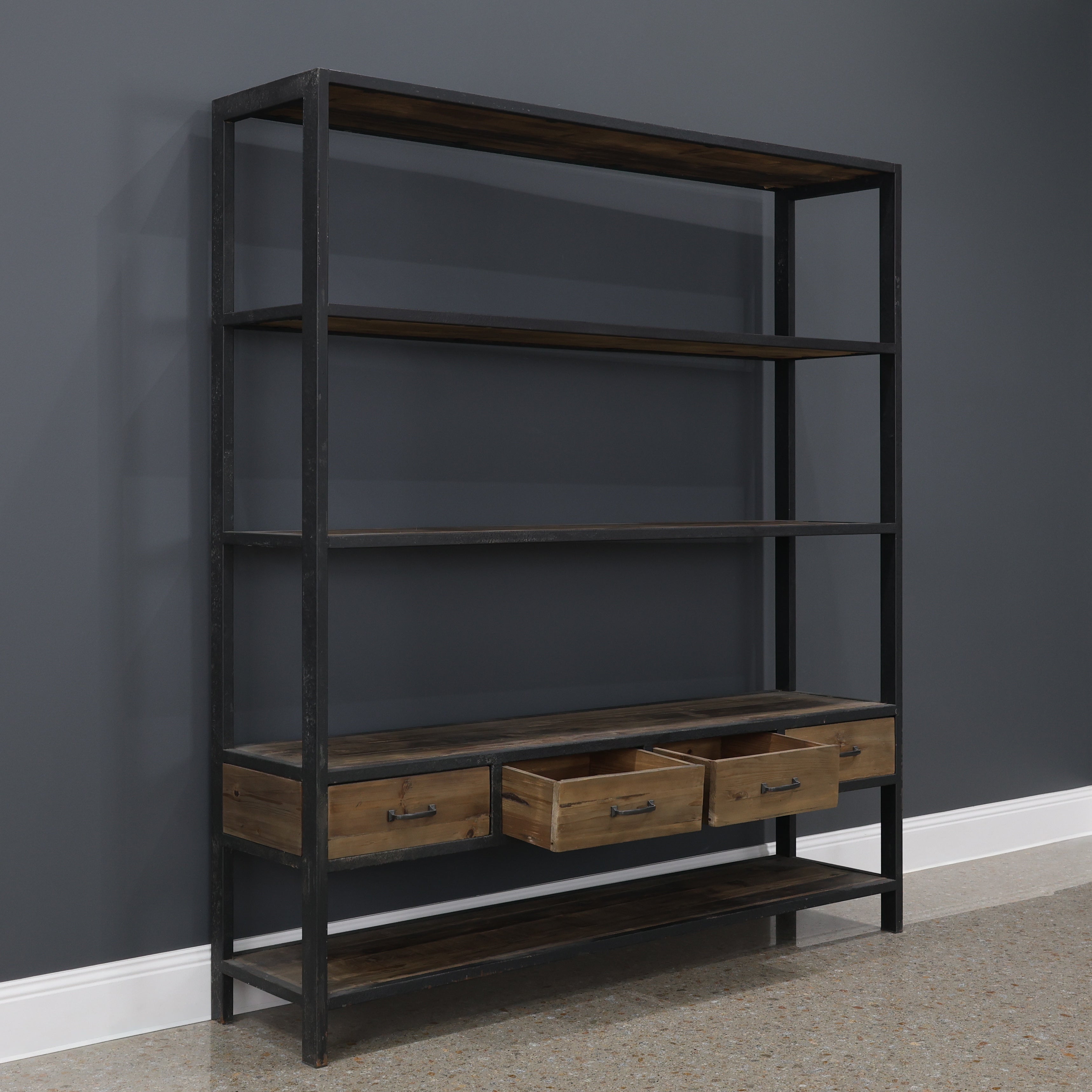 Hagrid Bookcase Large w/ 4 Drawers