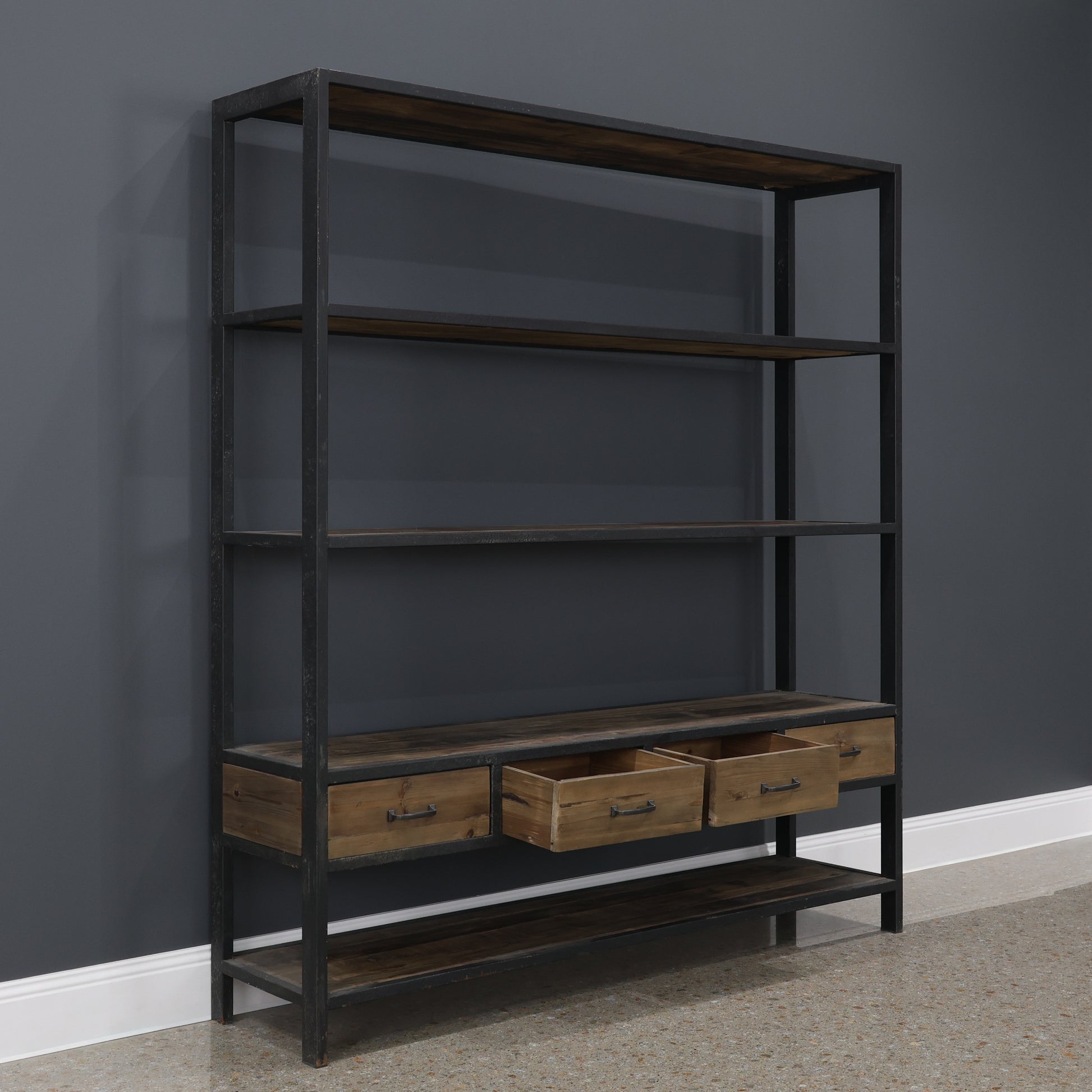 Hagrid Bookcase Large w/ 4 Drawers