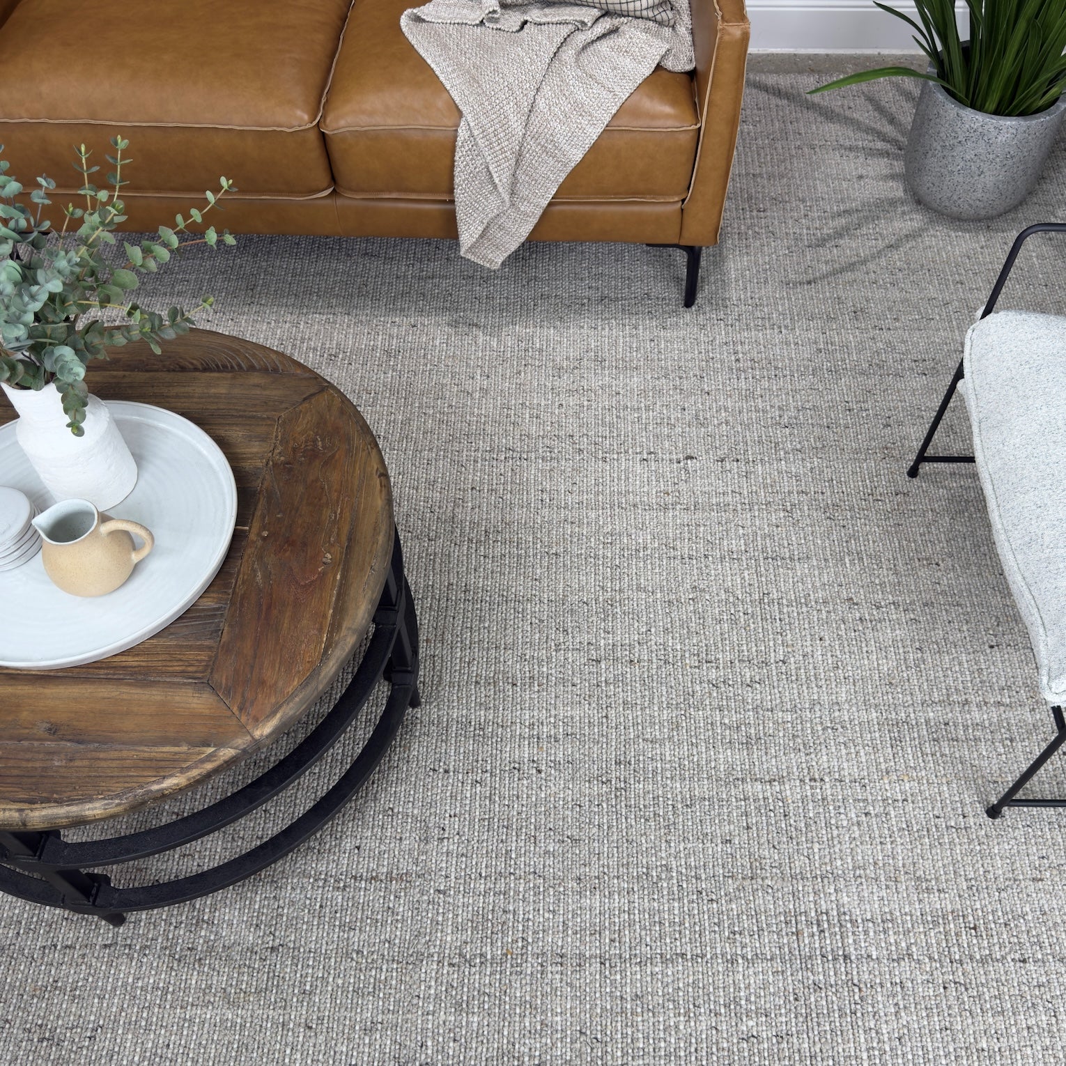 Picton Rug - Ivory Stone