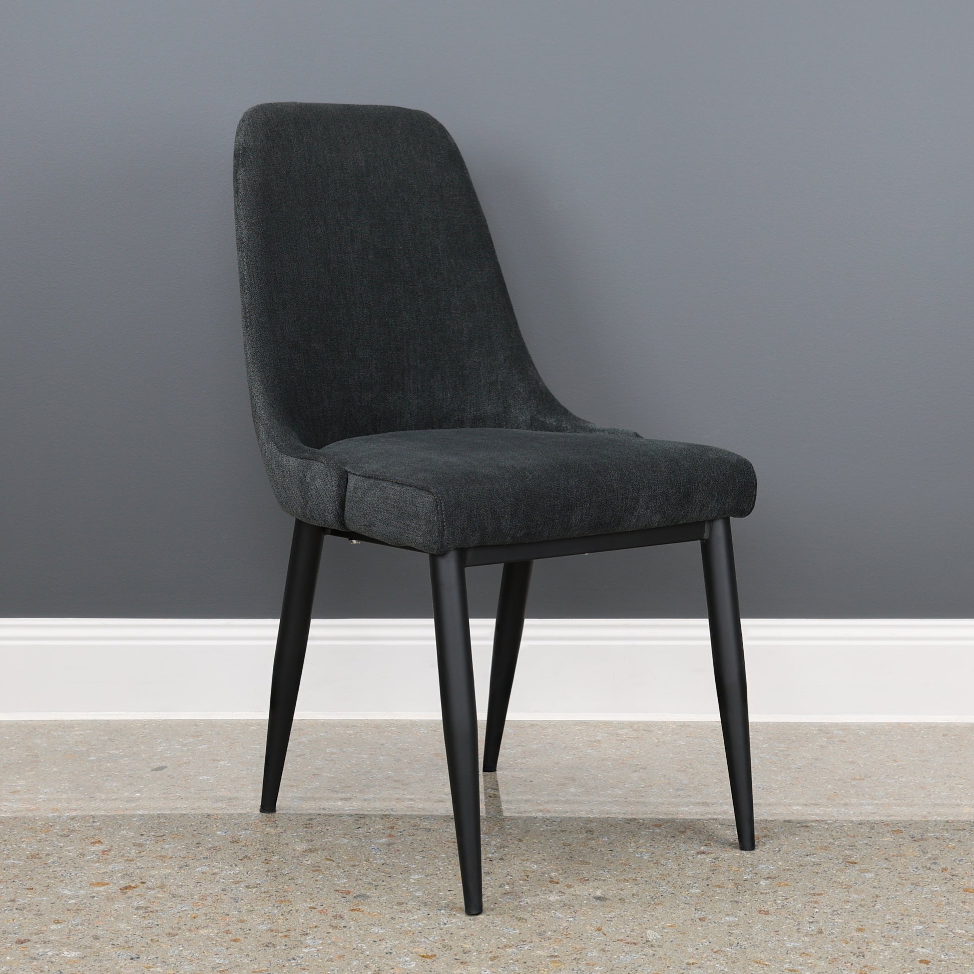 Mid Century Dining Chair - Mayfair Charcoal