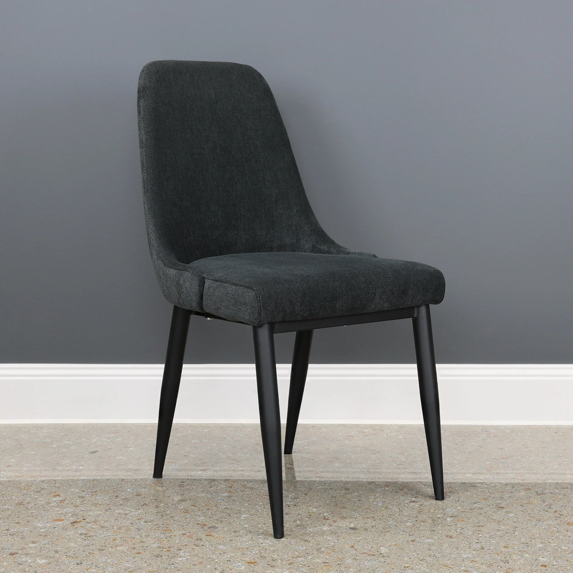 Mid Century Dining Chair - Mayfair Charcoal