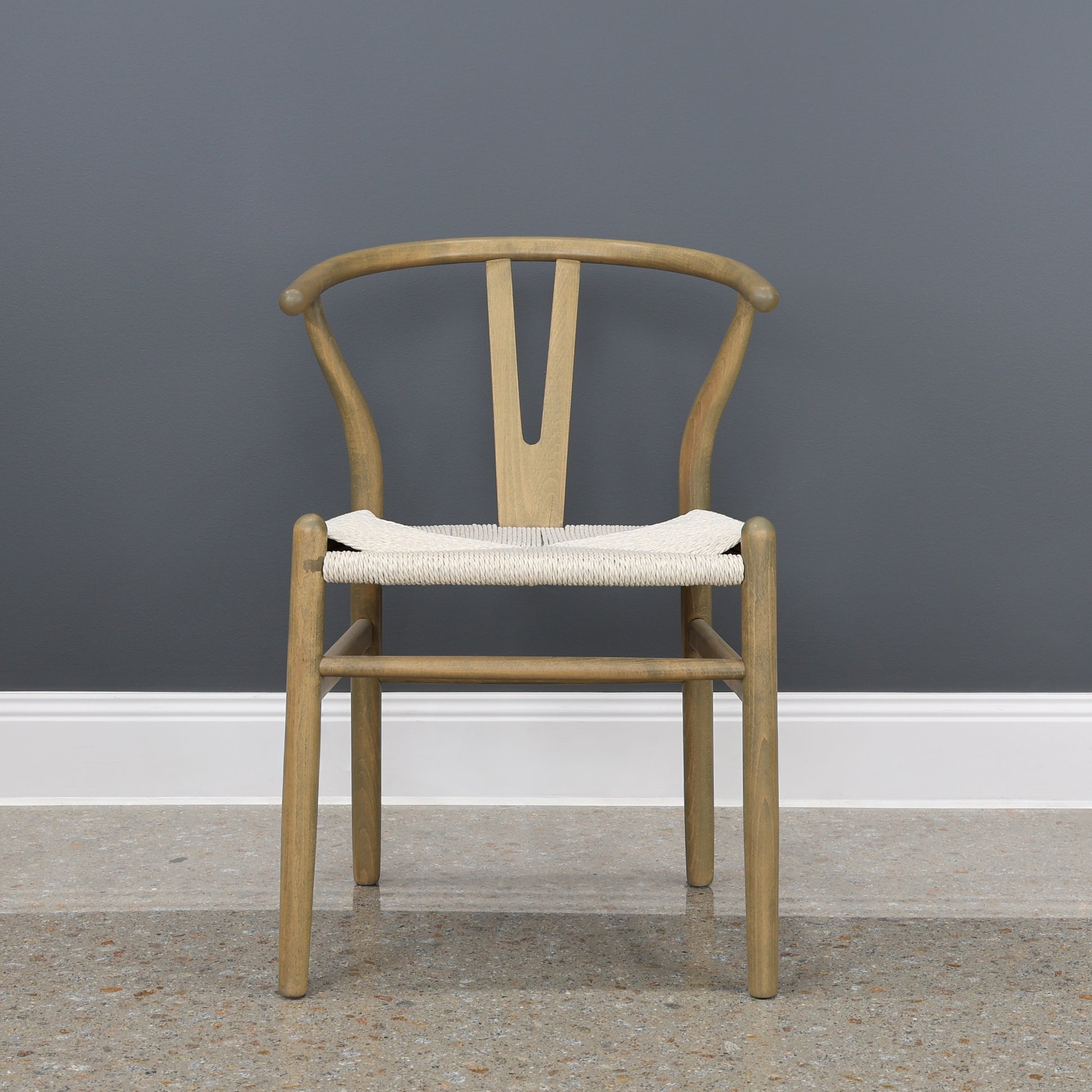 Wishbone Dining Chair - Natural Wash w/ Natural Seat