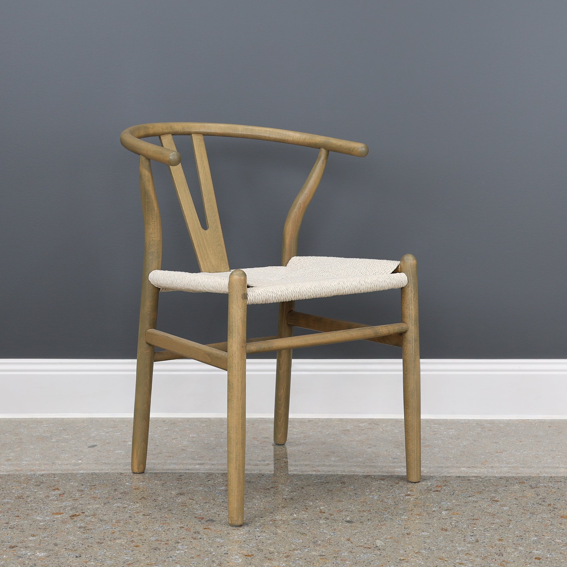 Wishbone Dining Chair - Natural Wash w/ Natural Seat