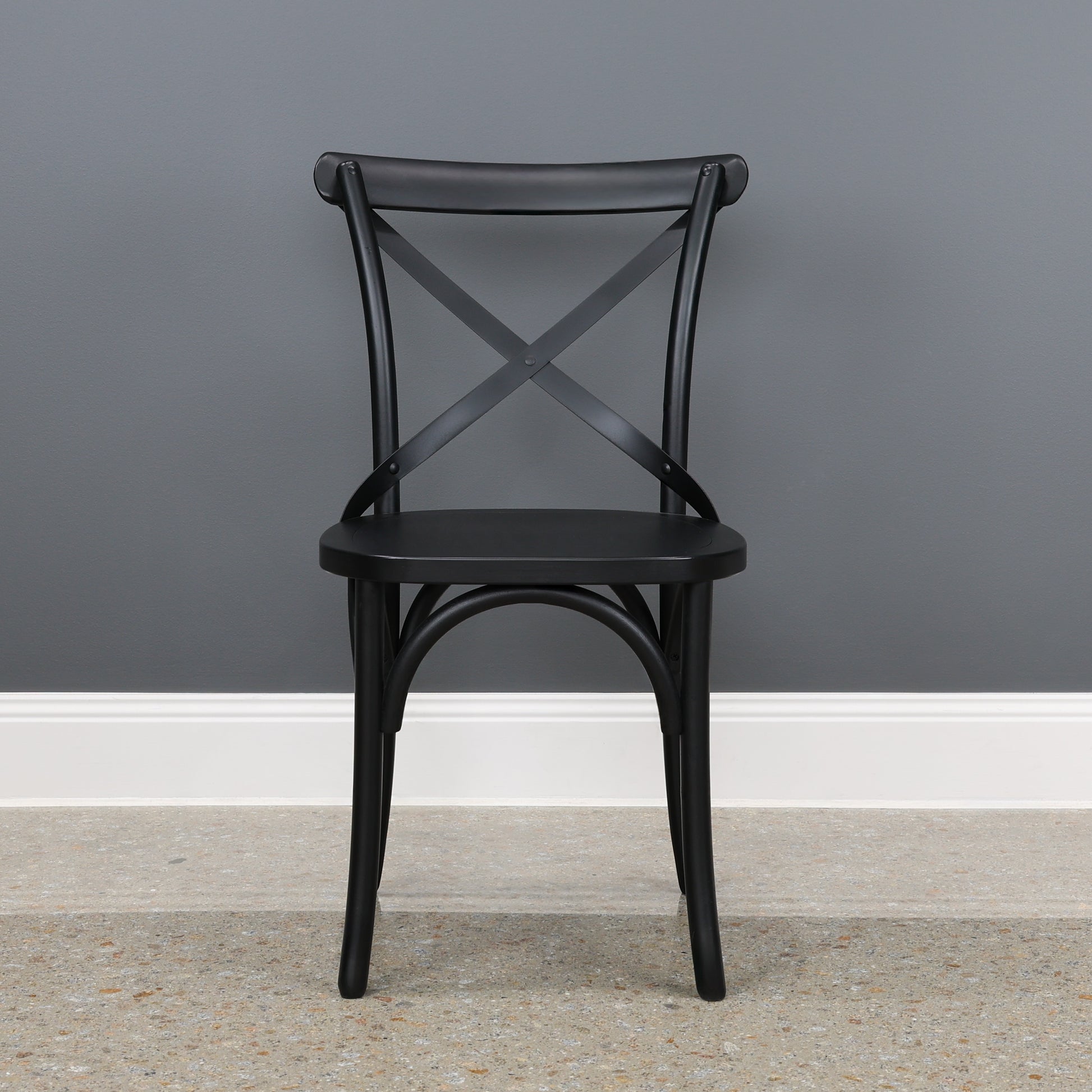 Cross Chair - Black