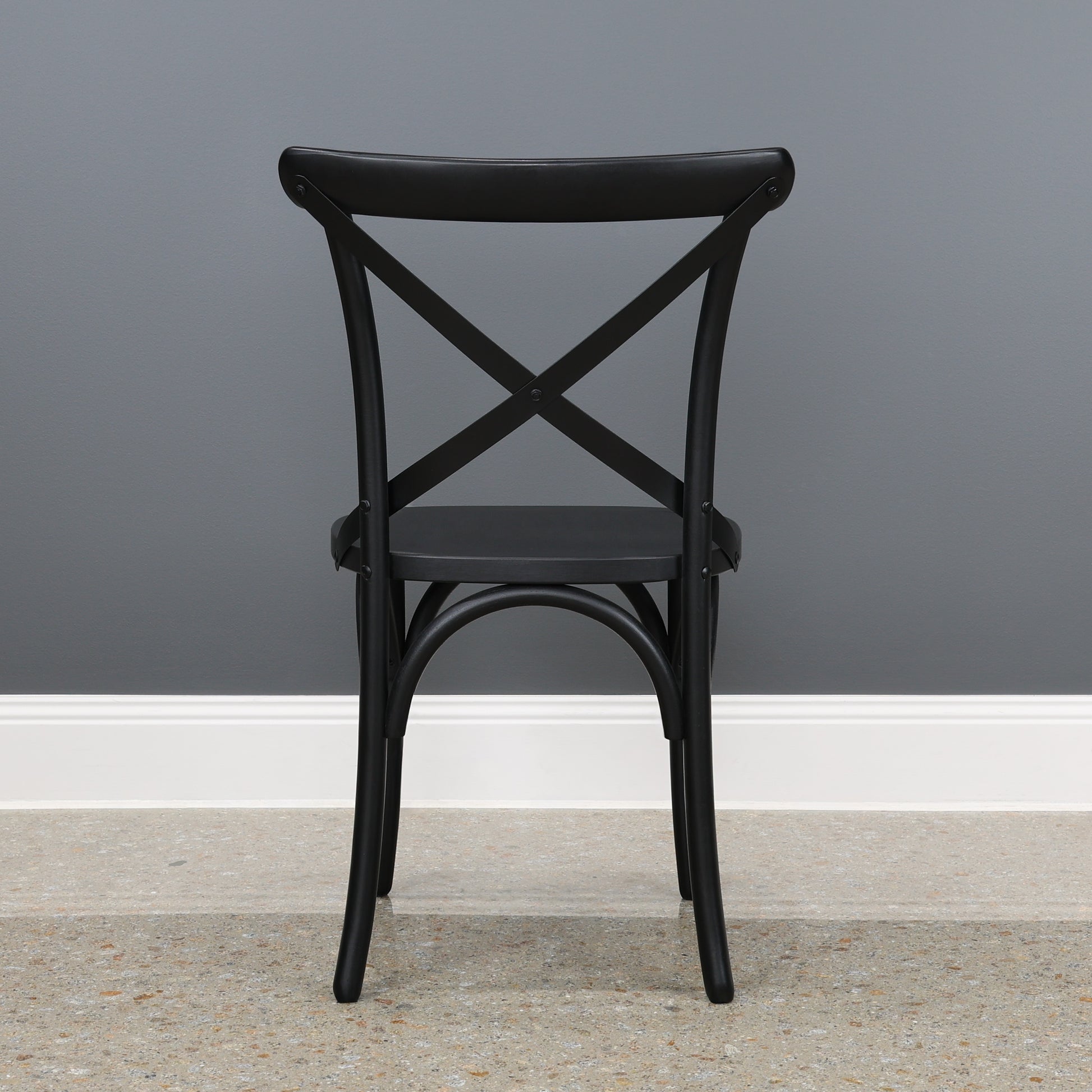 Cross Chair - Black