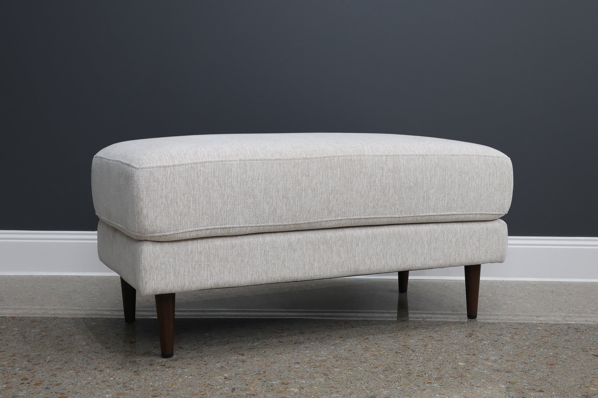 Canberra Ottoman - Natural