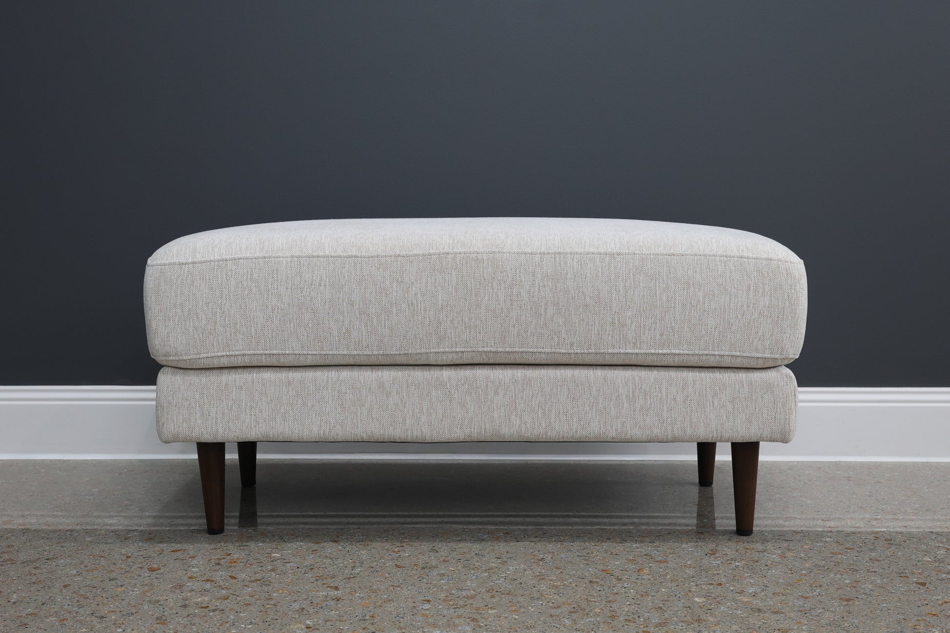 Canberra Ottoman - Natural