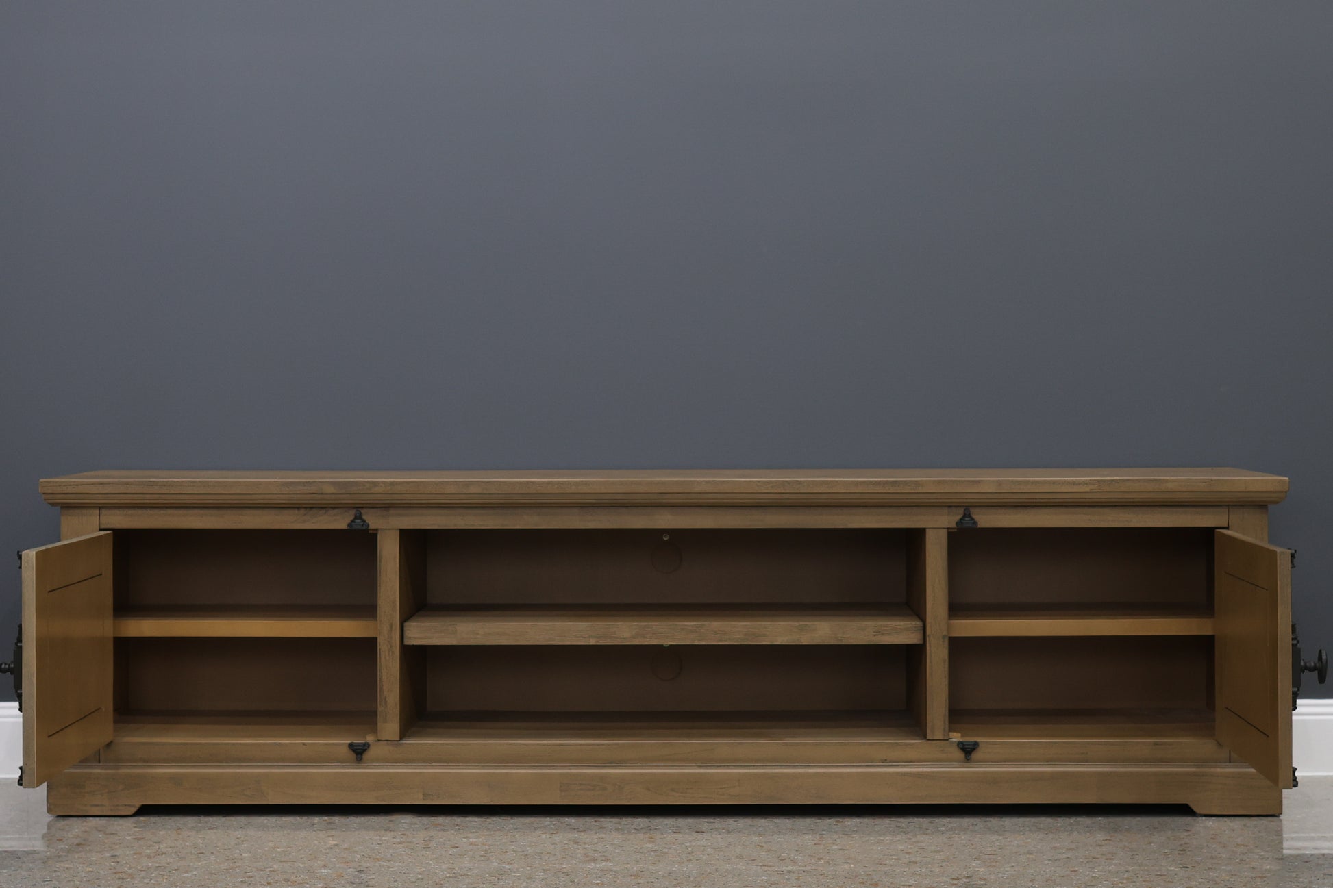 Macedon Tv Unit 2 Doors 2 Niches - Large