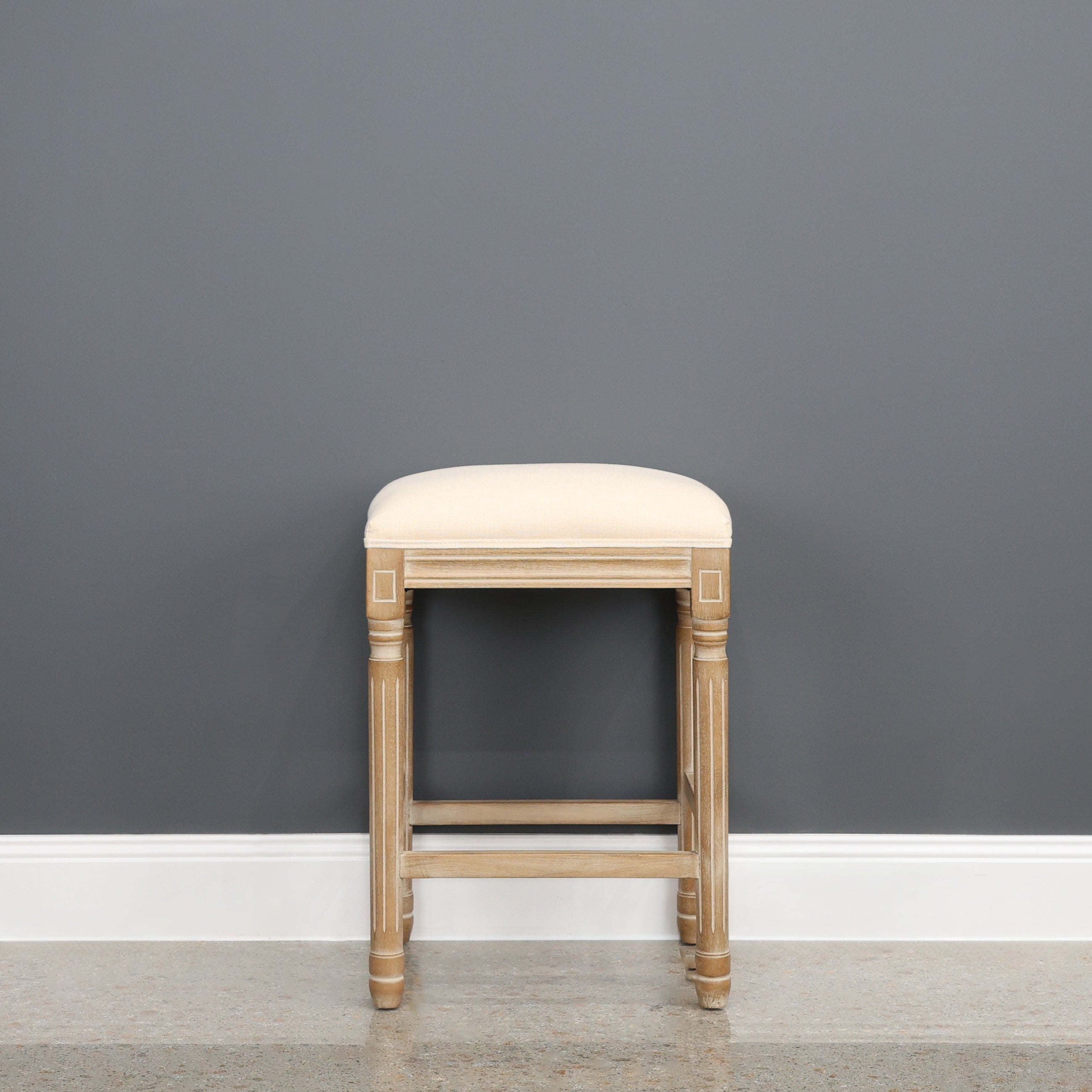 Provincial Stool Backless