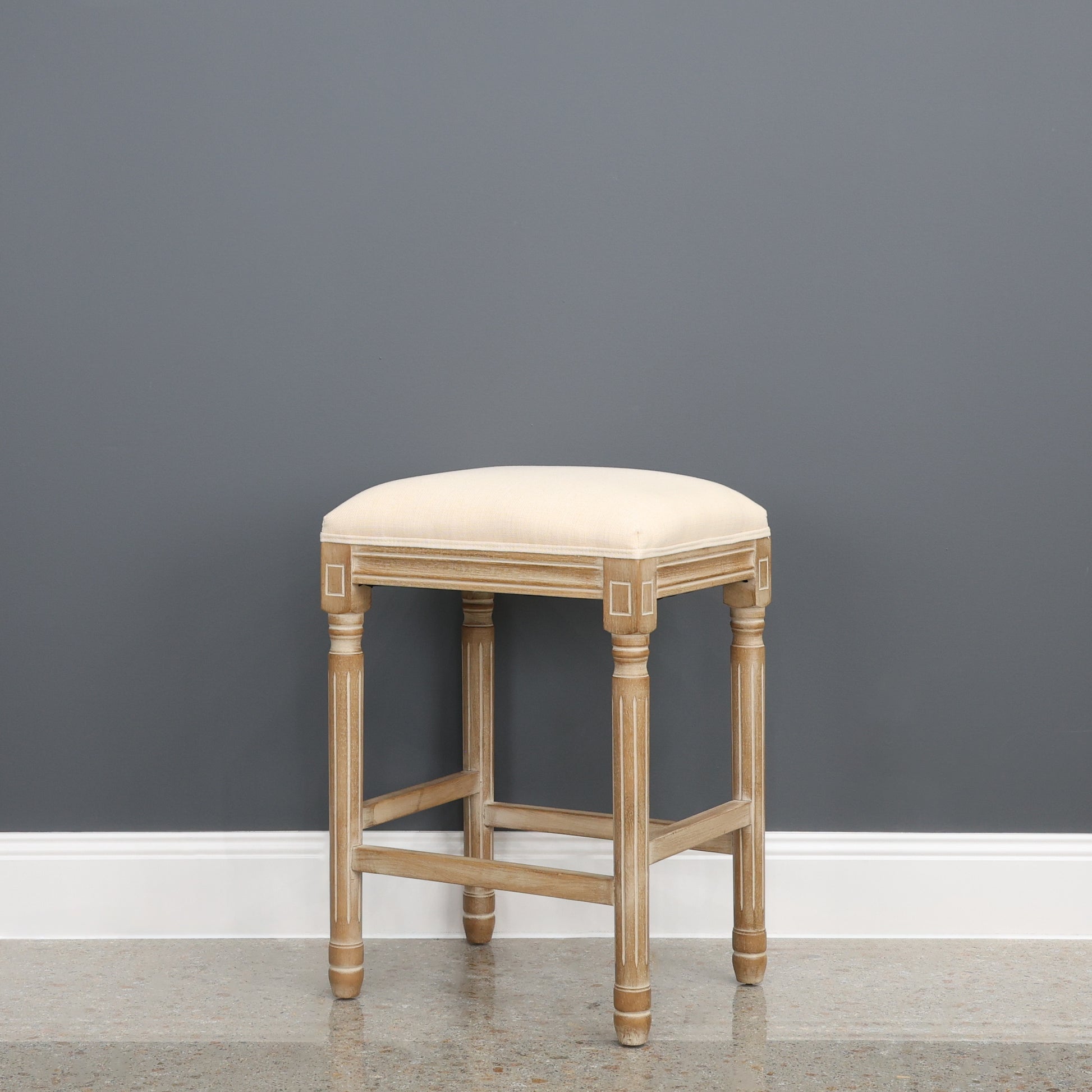 Provincial Stool Backless