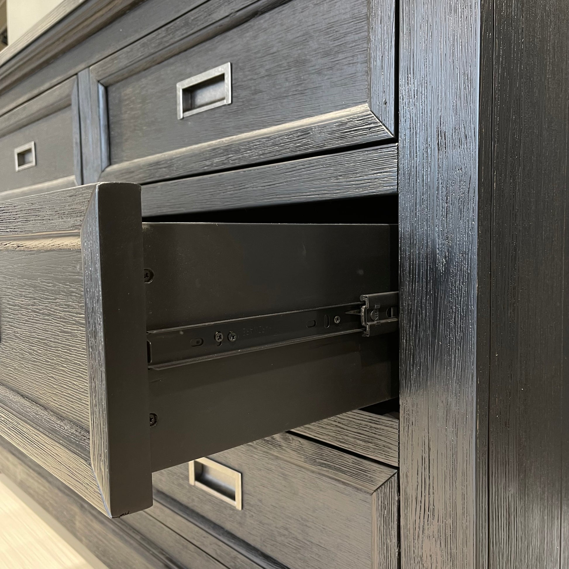Provedore Dresser w/ 6 Drawers - Black