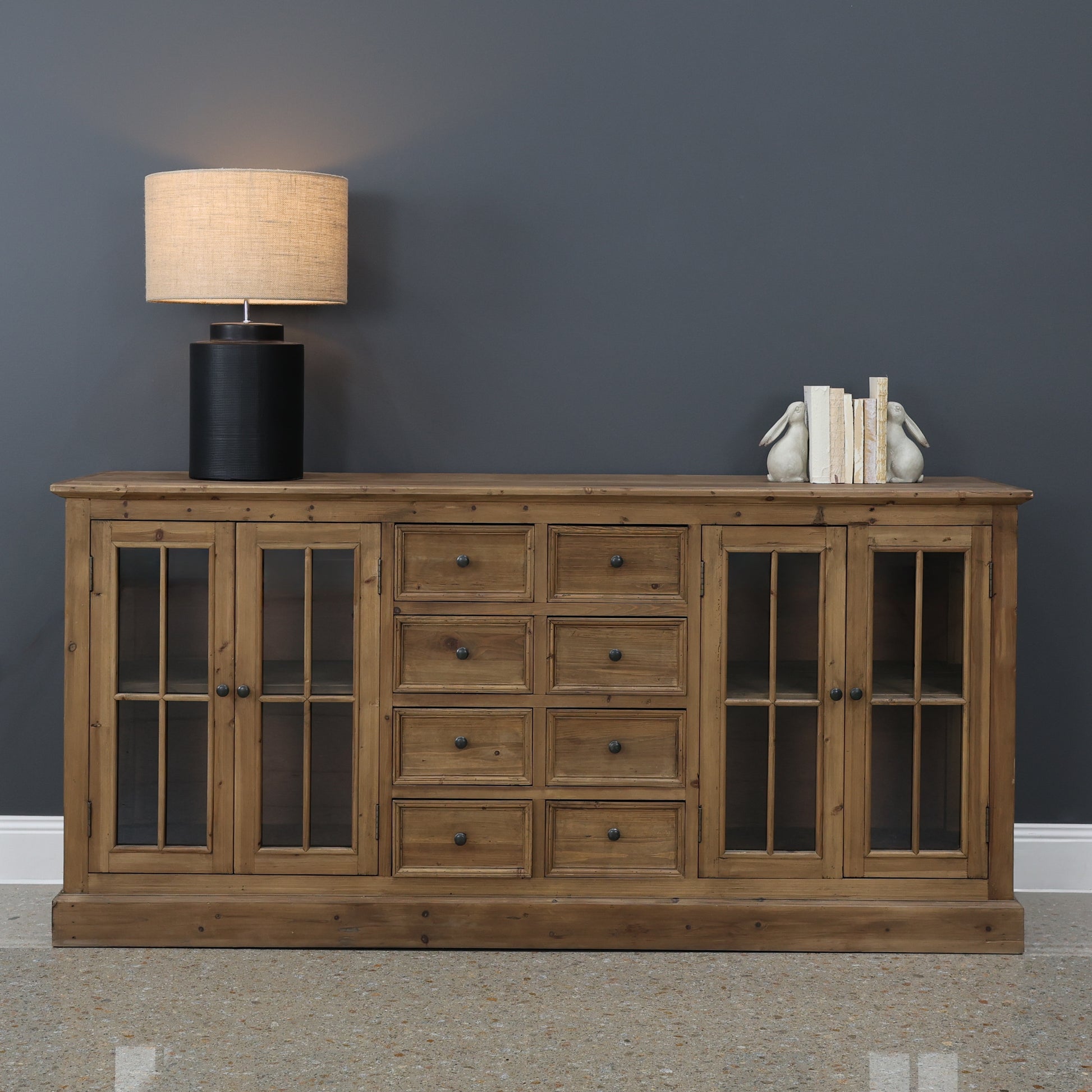 Juliet Console w/ Doors & 8 Drawers