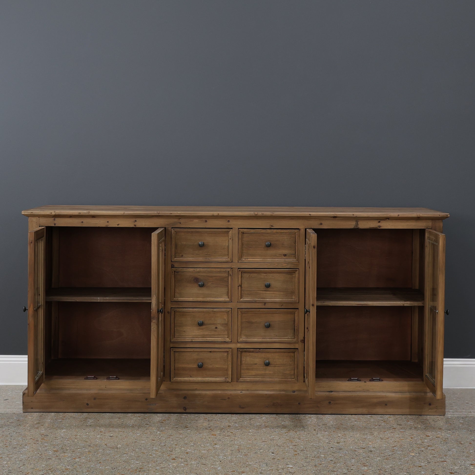 Juliet Console w/ Doors & 8 Drawers