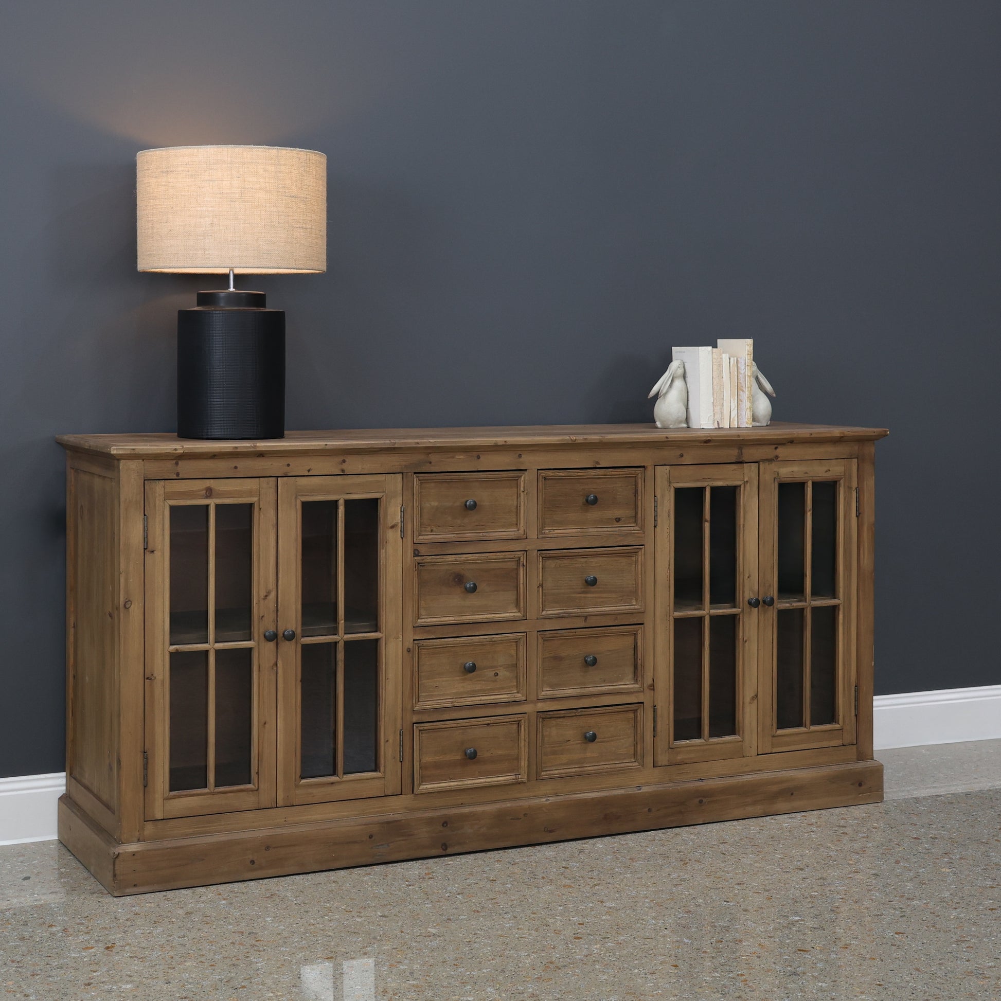 Juliet Console w/ Doors & 8 Drawers