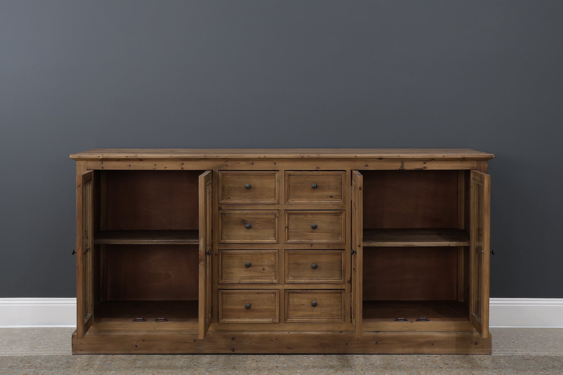 Juliet Console w/ Doors & 8 Drawers