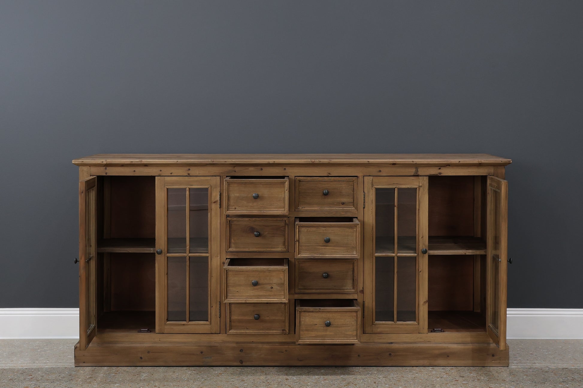 Juliet Console w/ Doors & 8 Drawers