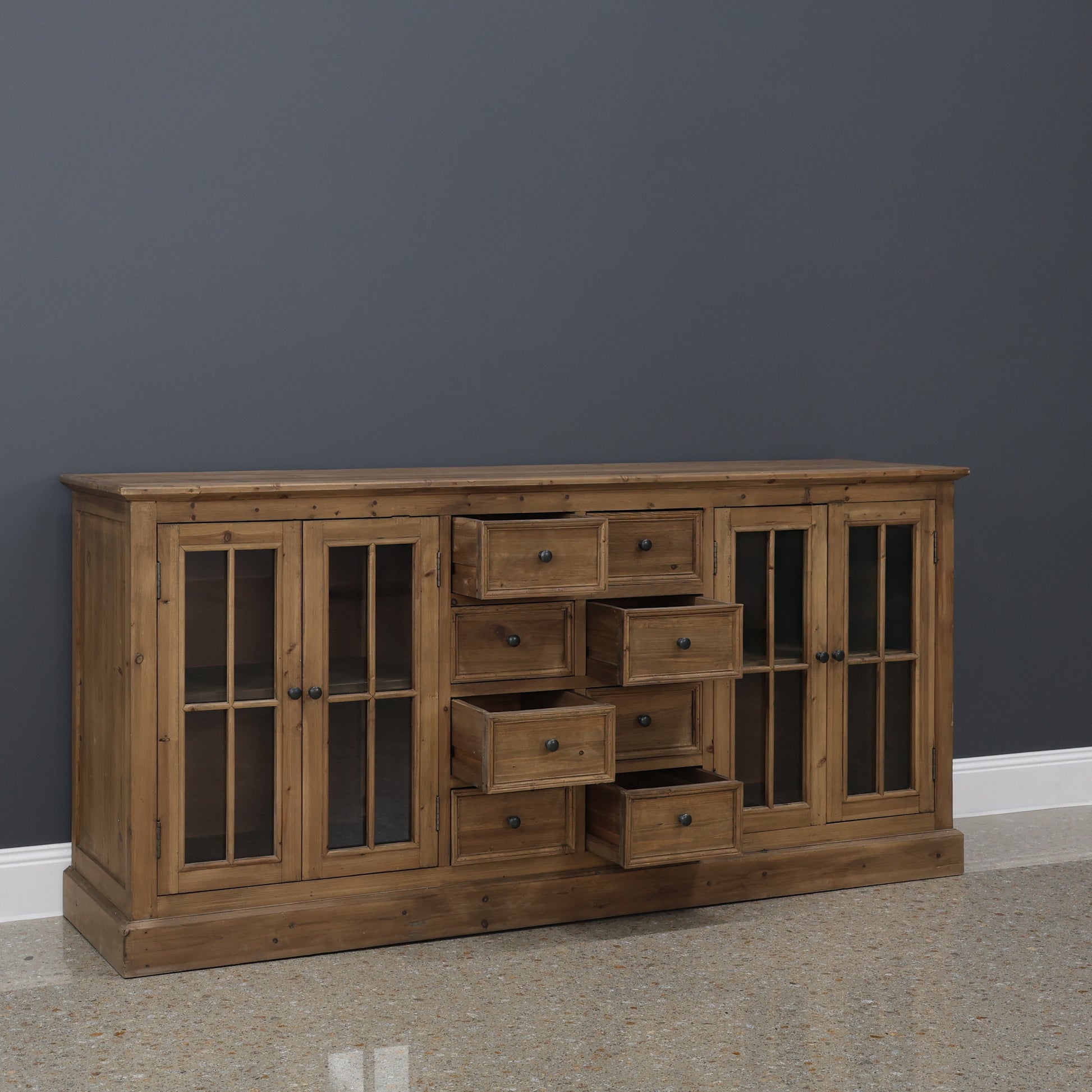 Juliet Console w/ Doors & 8 Drawers