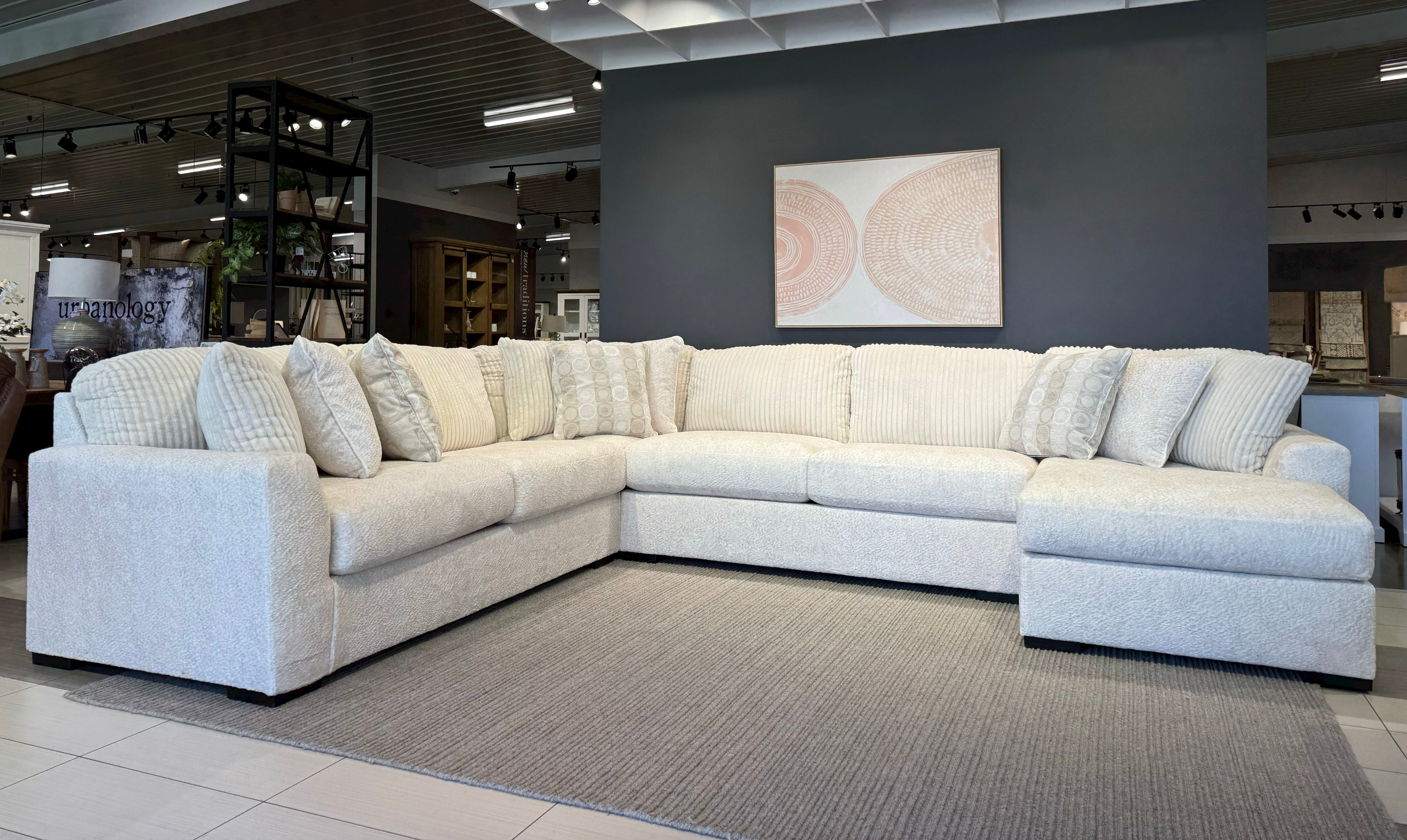 Point Cook 4 Piece Sectional - Right Hand Facing