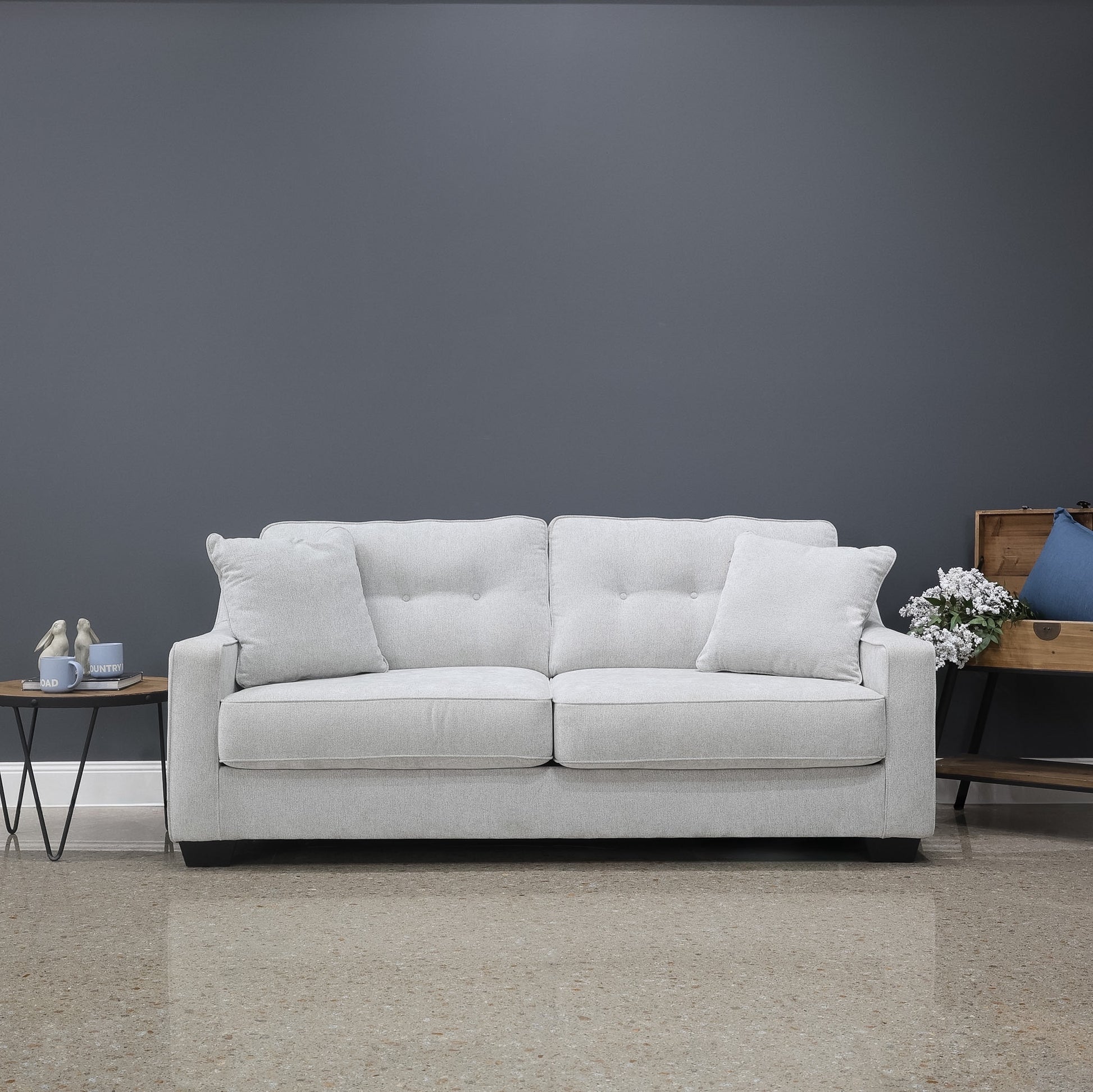 Victoria Sofa - Light Grey