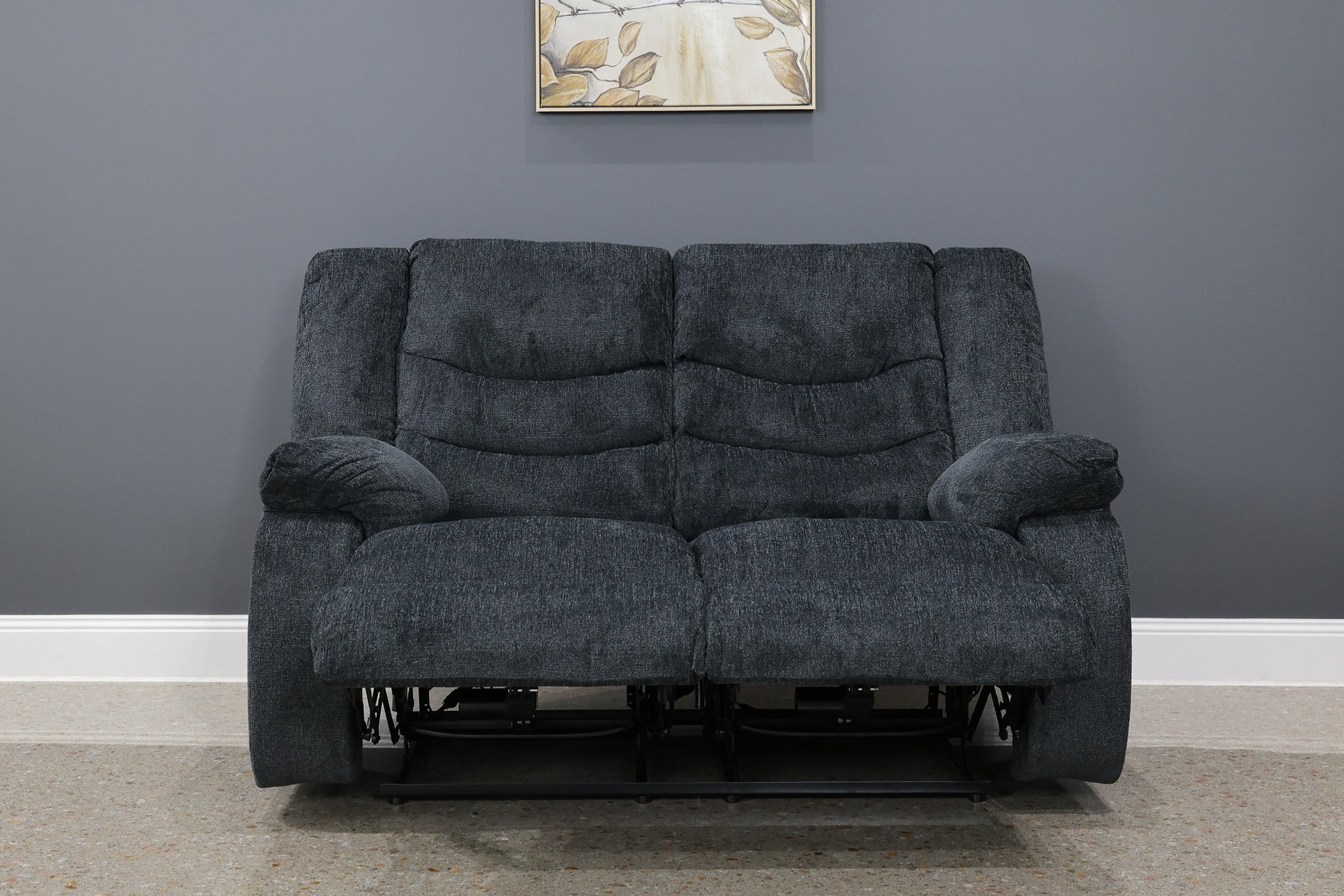 Werribee Electric Reclining Loveseat - Caviar