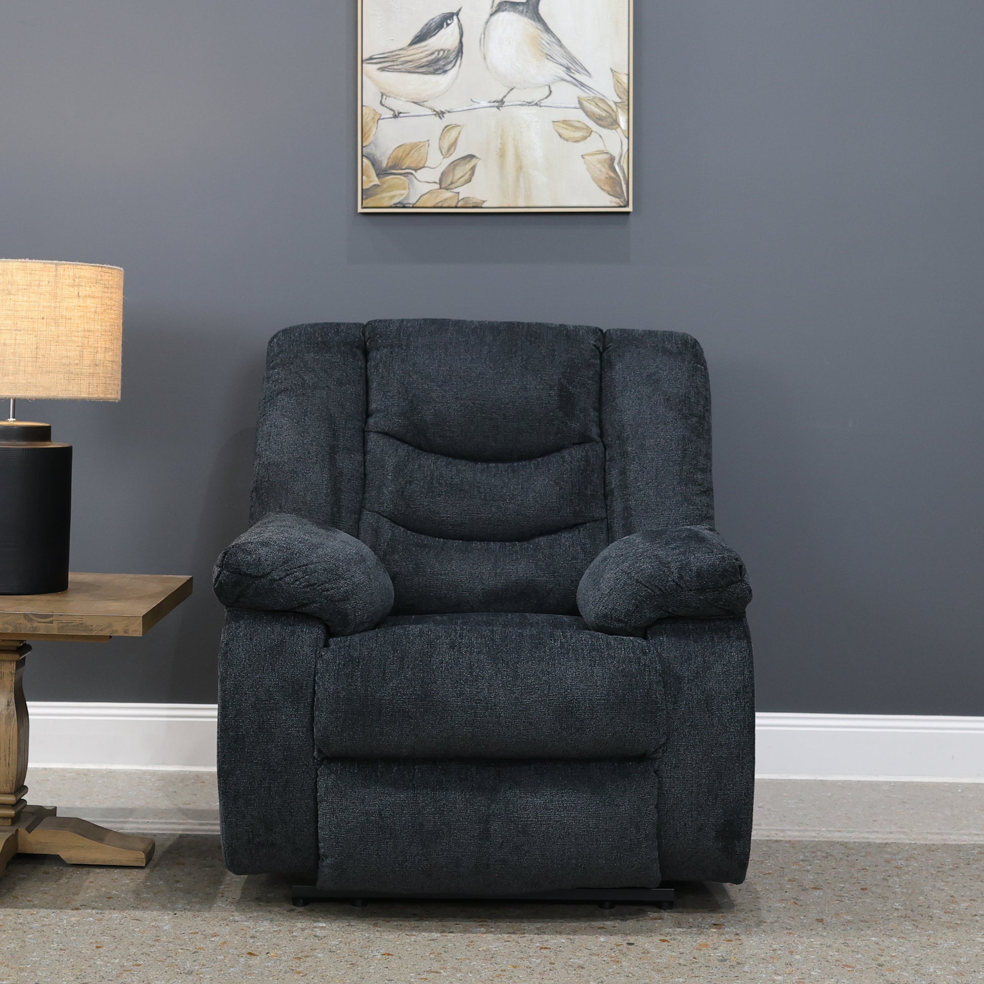 Werribee Electric Recliner - Caviar