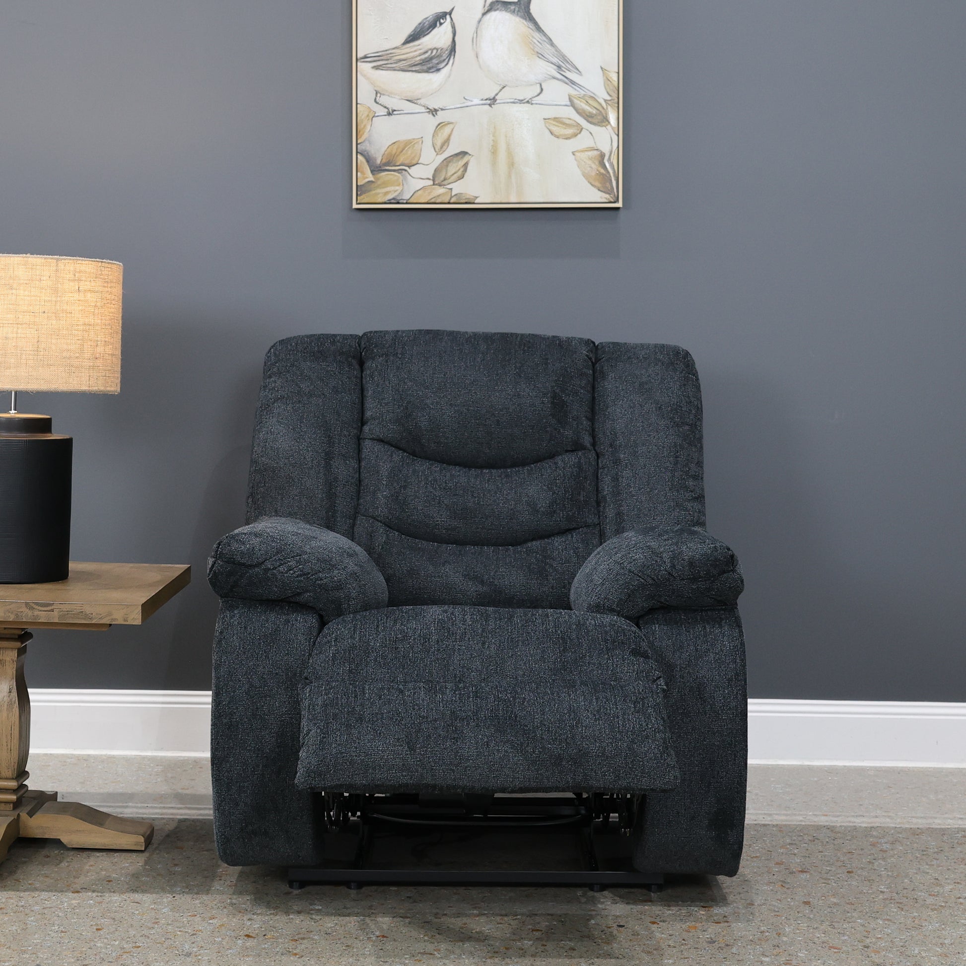 Werribee Electric Recliner - Caviar