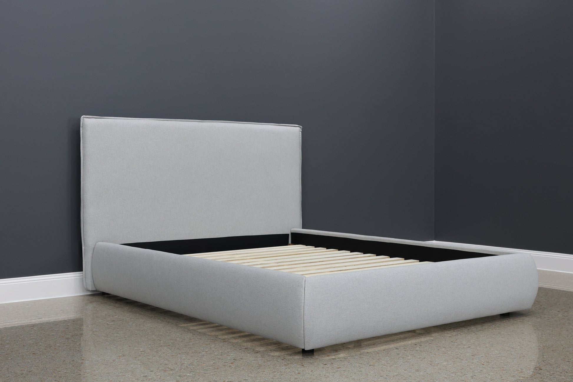Queenscliff Bed - Light Grey