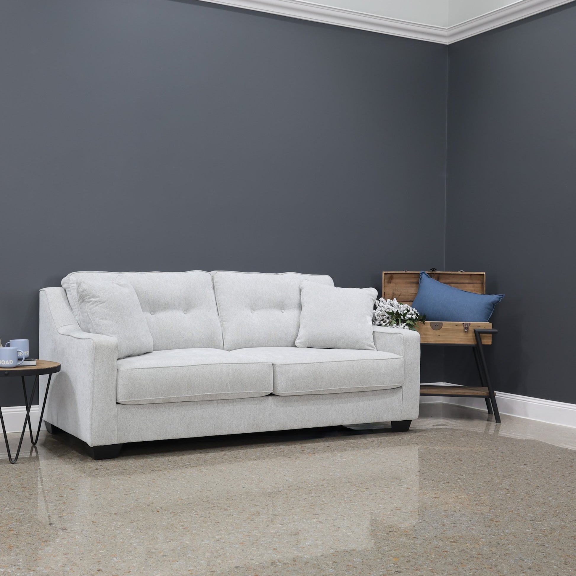Victoria Sofa - Light Grey