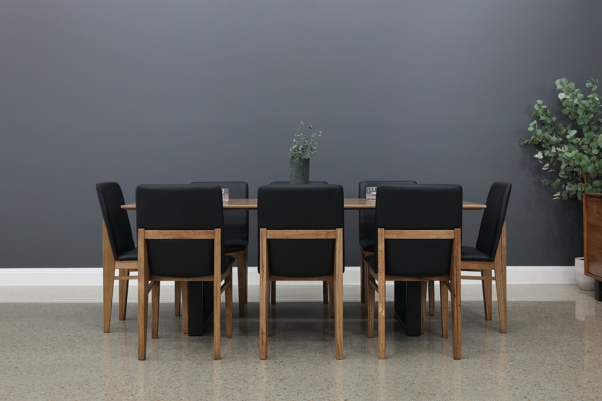 Milan Leather Dining Chair